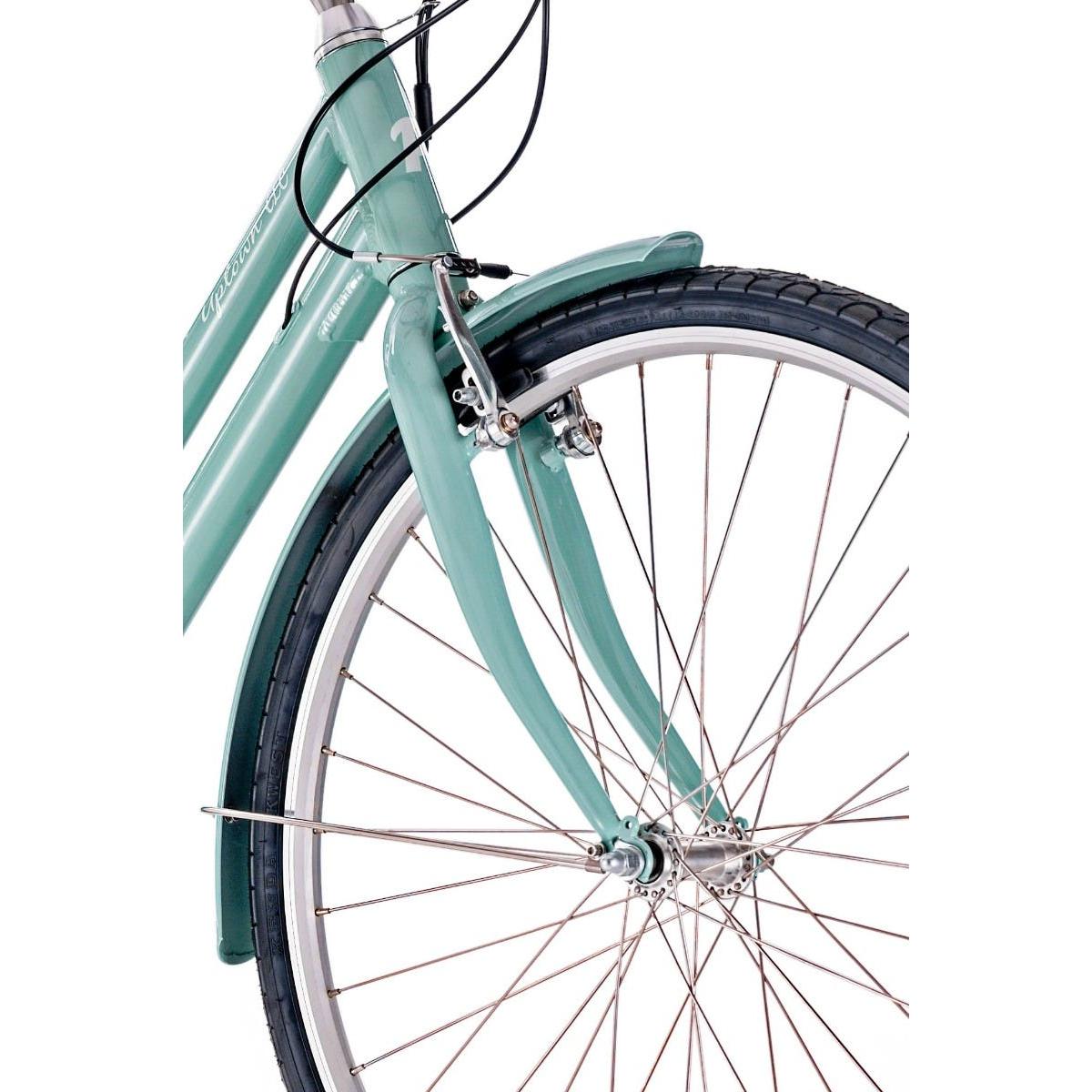 Pedal Uptown ELC Electric Vintage Cruiser Bike Sage