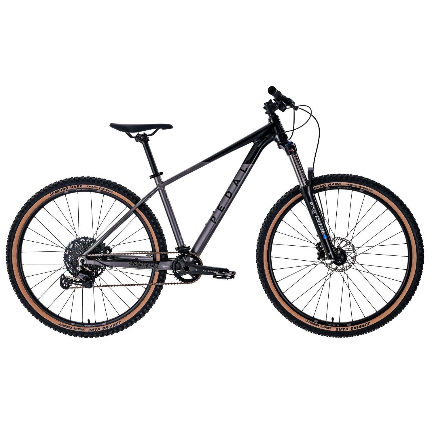 Pedal Viking Hardtail Mountain Bike Silver
