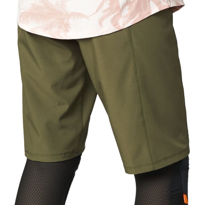 FOX Flexair Lite No Liner Women's Shorts Olive Green 2021