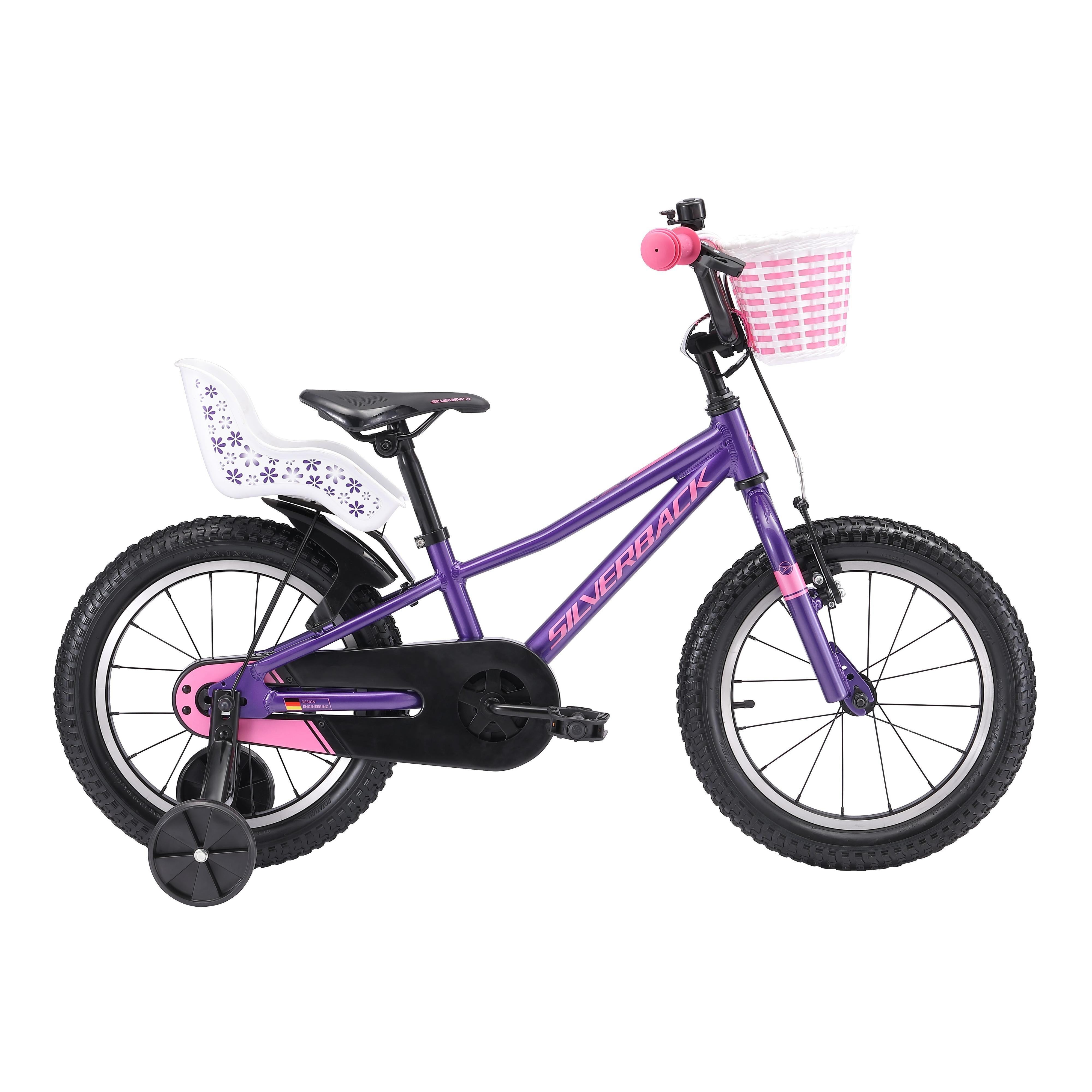 Silverback Skid 16'' Kids Bike Berry Pink – 99 Bikes