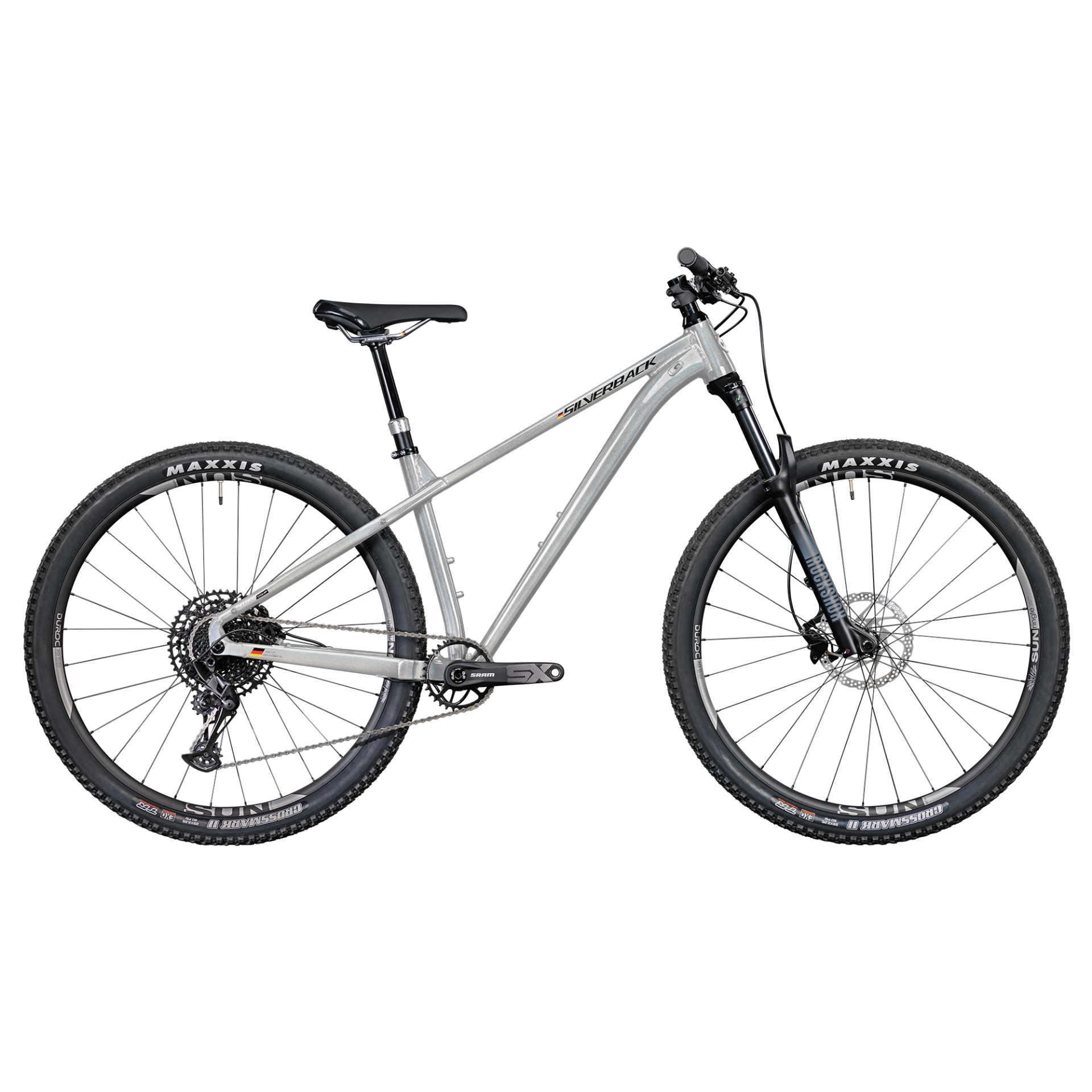 Silverback Slade Expert 29'' Hardtail Mountain Bike Rainbow Silver - Main Image