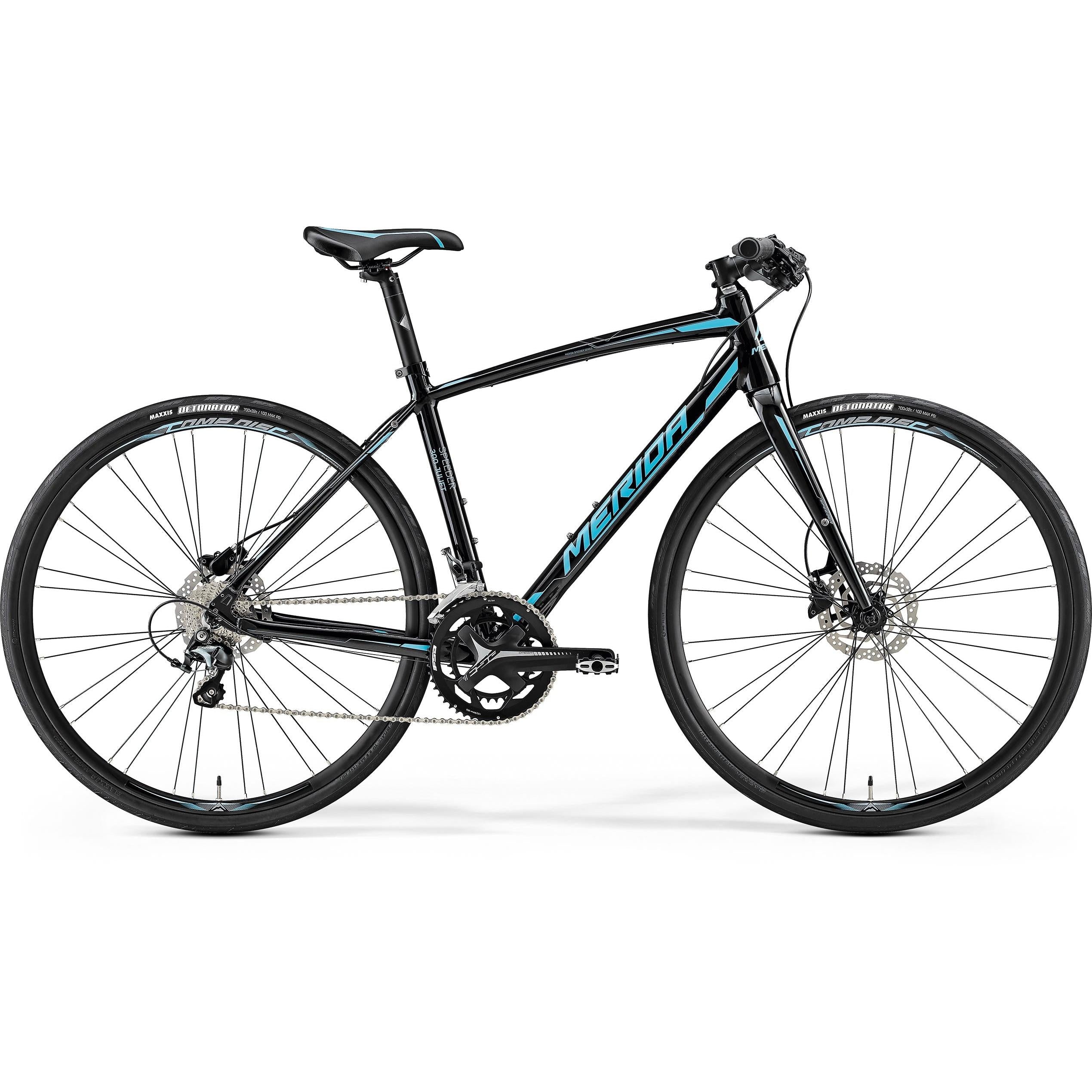 fitnessbike merida speeder 300 Merida Speeder 300 Juliet Womens Flat Bar Road Bike Metallic Black /Sky Blue (2017)