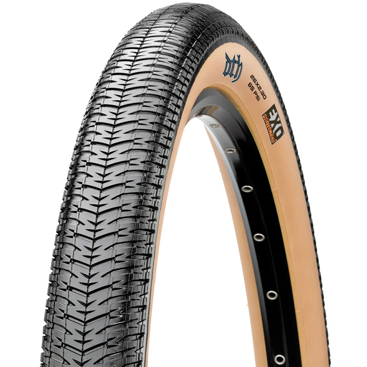 Maxxis DTH Folding BMX Tyre 26 x 2.30'' Tan Wall
