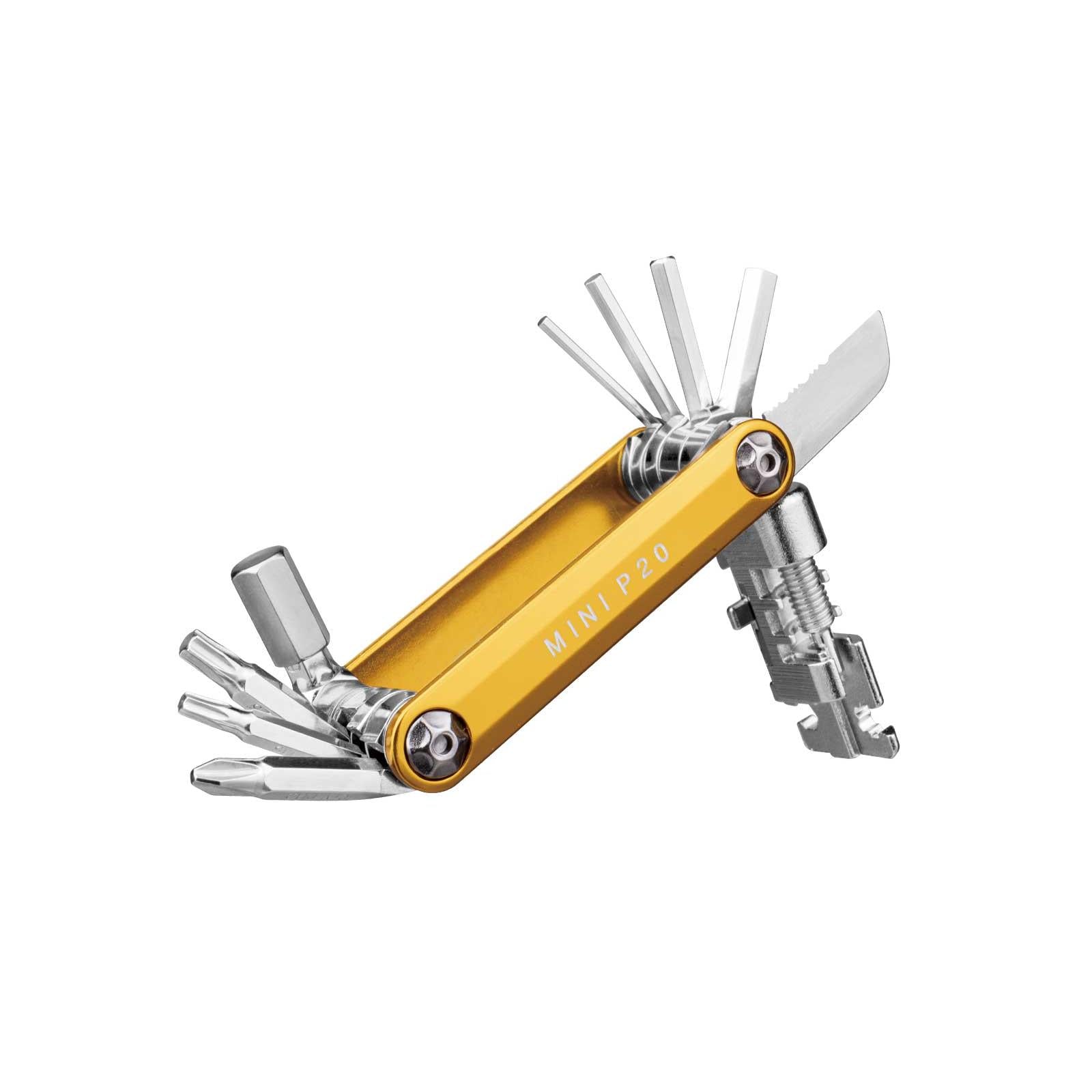 Topeak Mini P20 Multi Tool Gold