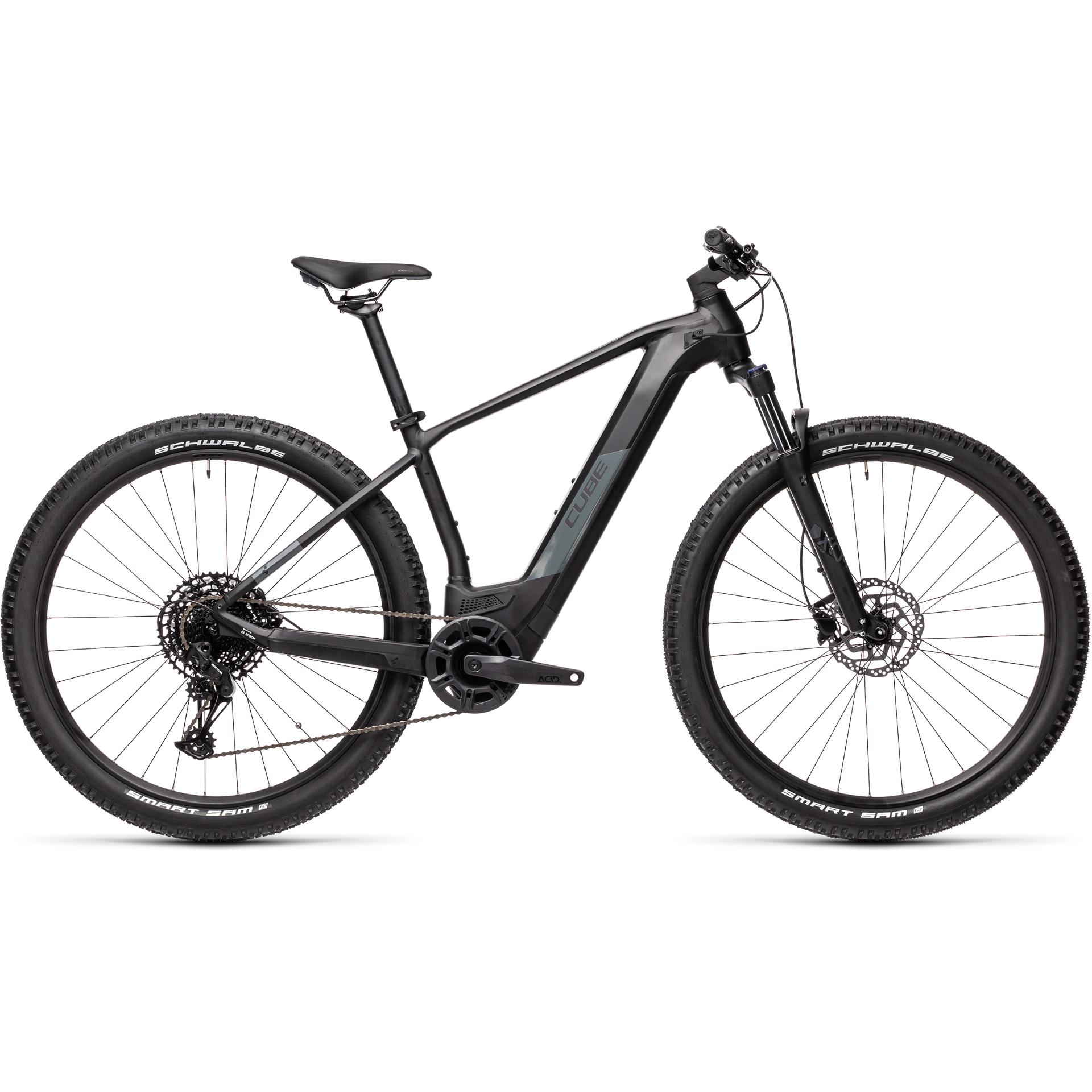 Cube Reaction Hybrid Pro 500 Electric Mountain Bike Black/Grey – 99 Bikes