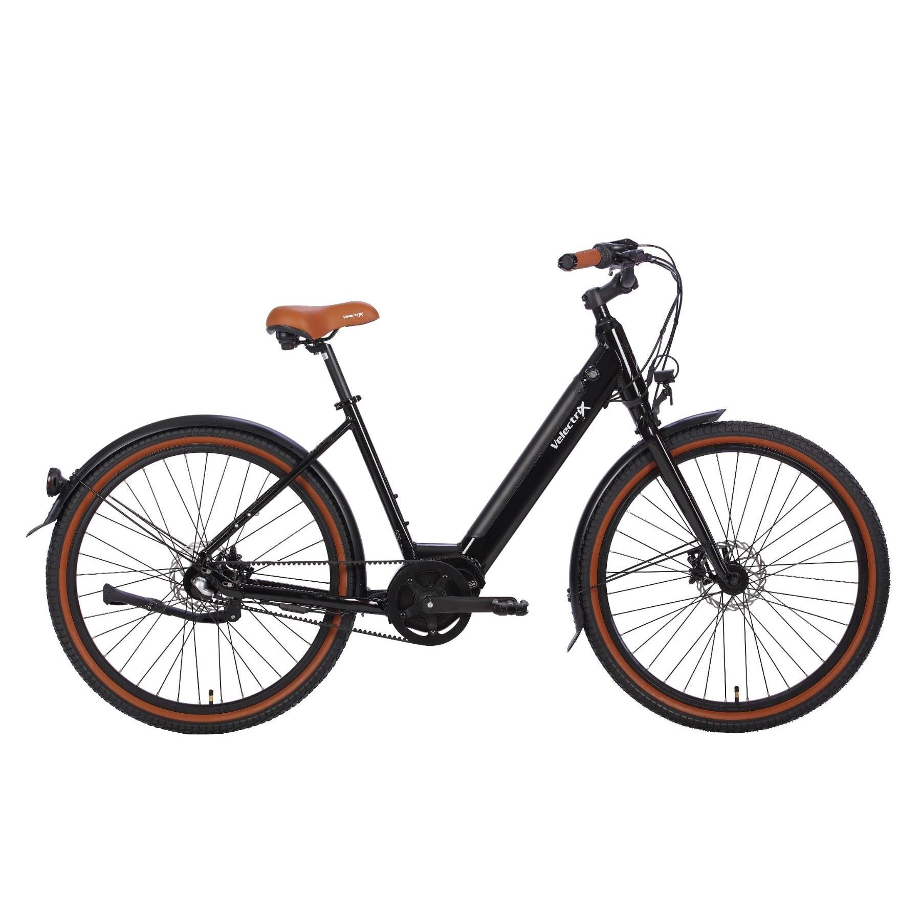 pulse electric bicycle VelectriX Cruiser Pulse STX Step Through Electric Bike Midnight – 99 Bikes