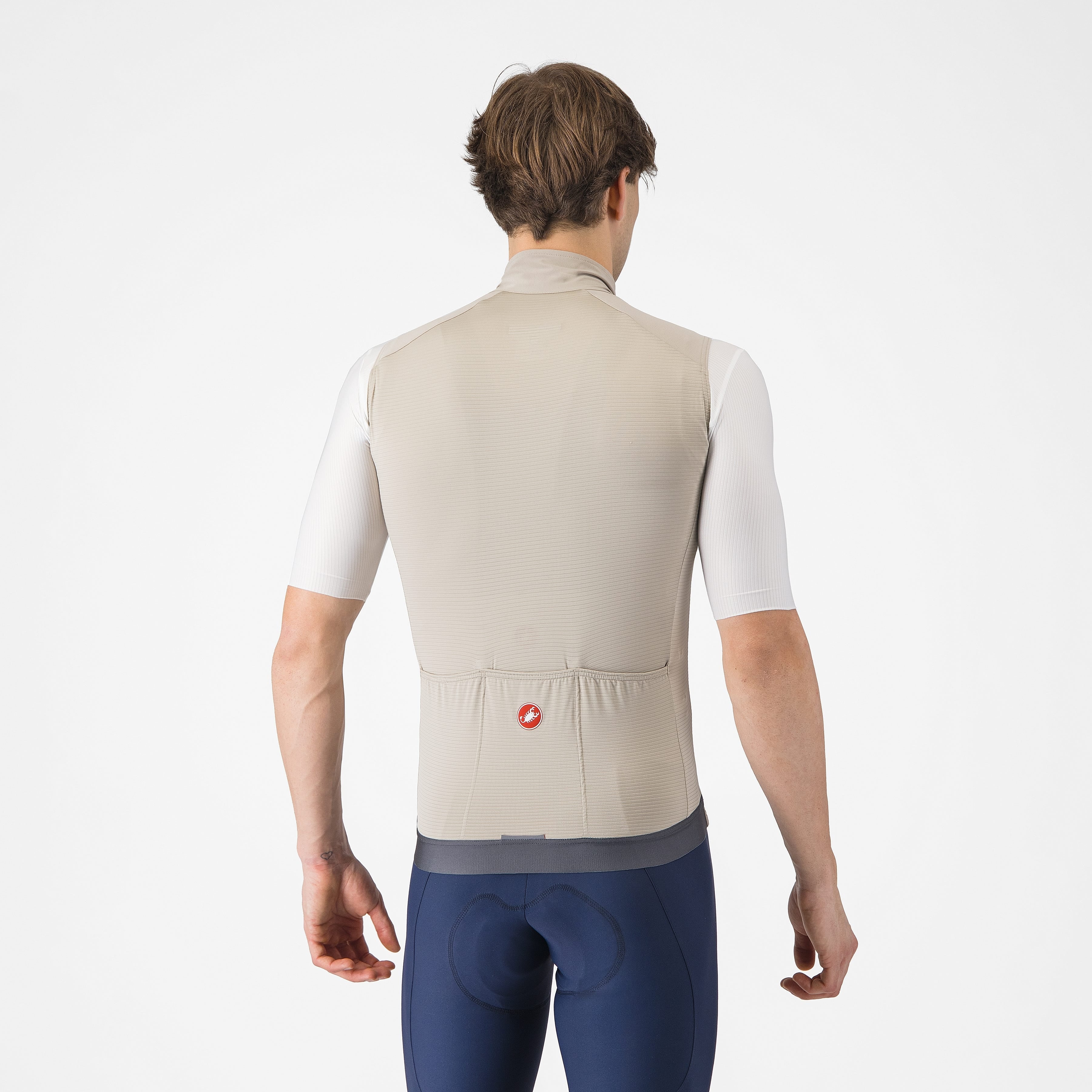 Castelli Espresso Vest Clay/Dark Grey