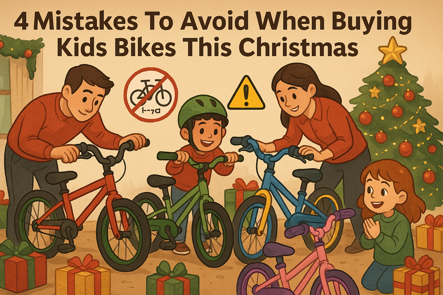 4 Mistakes To Avoid When Buying Kids Bikes This Christmas