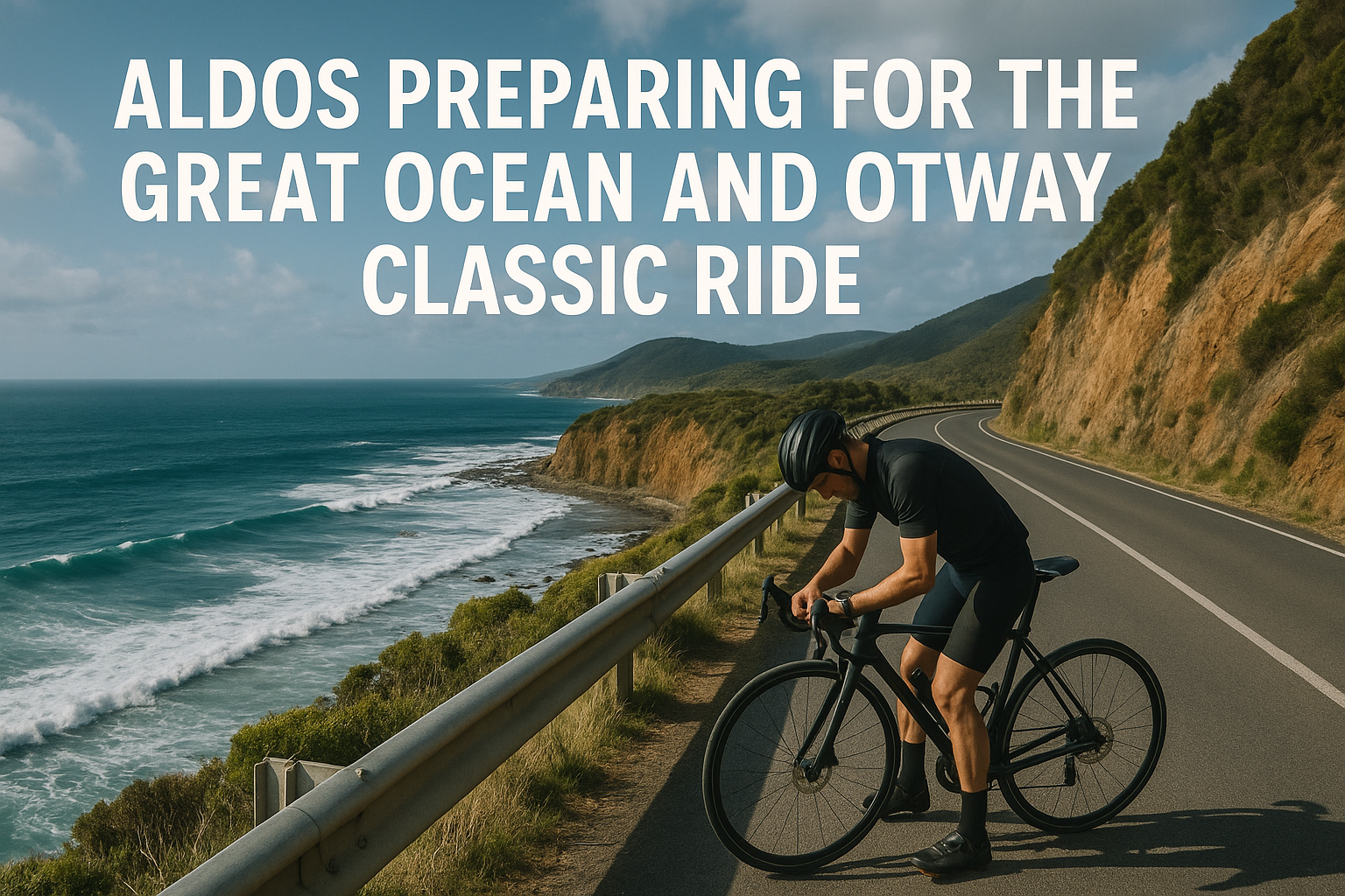 Aldos Preparing For The Great Ocean And Otway Classic Ride