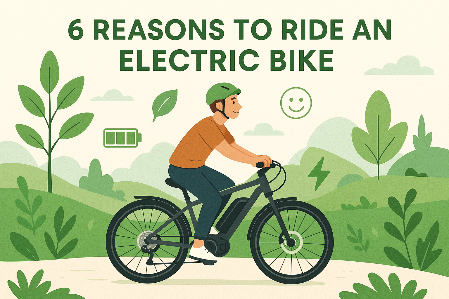 6 Reasons To Ride An Electric Bike