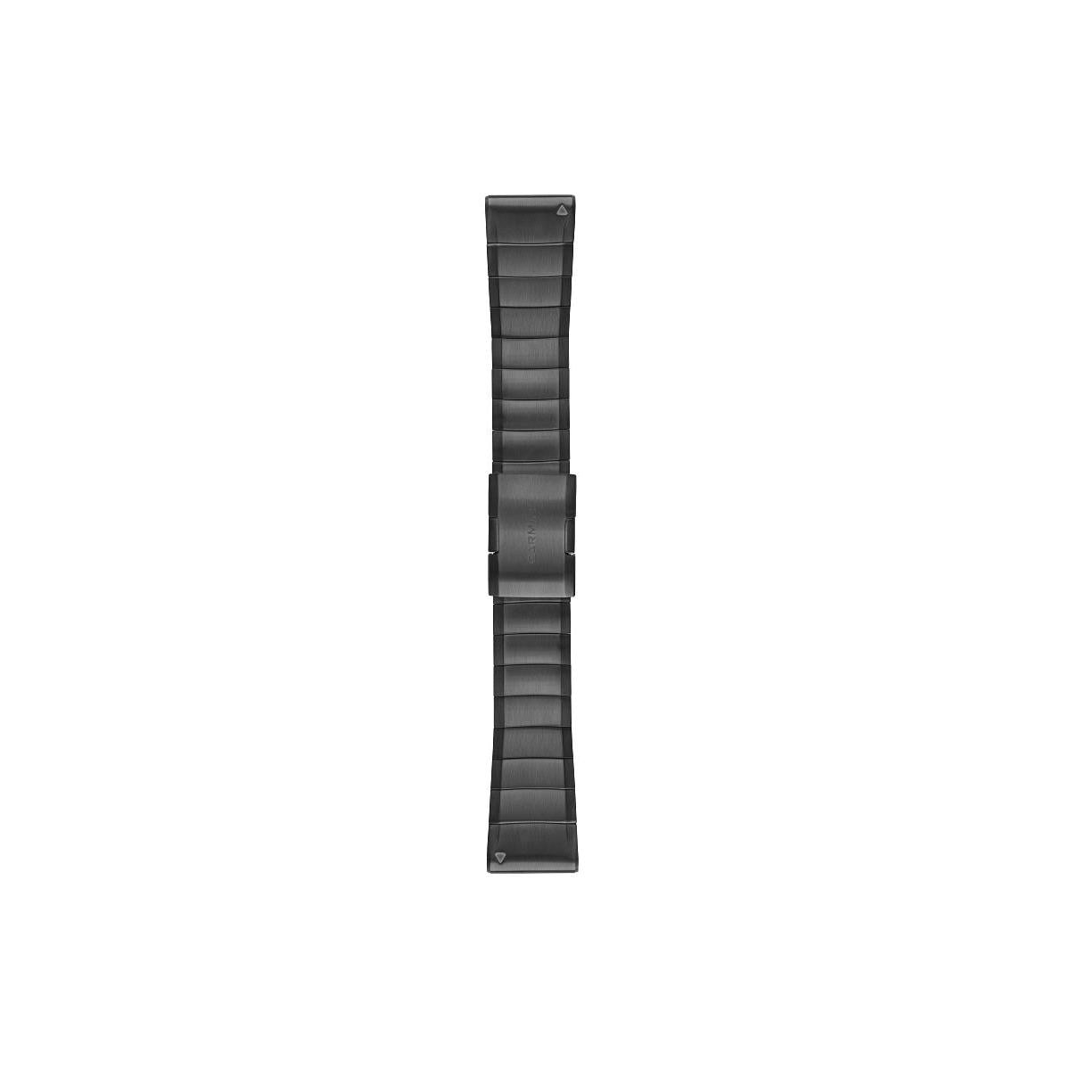 Garmin Titanium QuickFit Watch Band 26mm Carbon Gray DLC