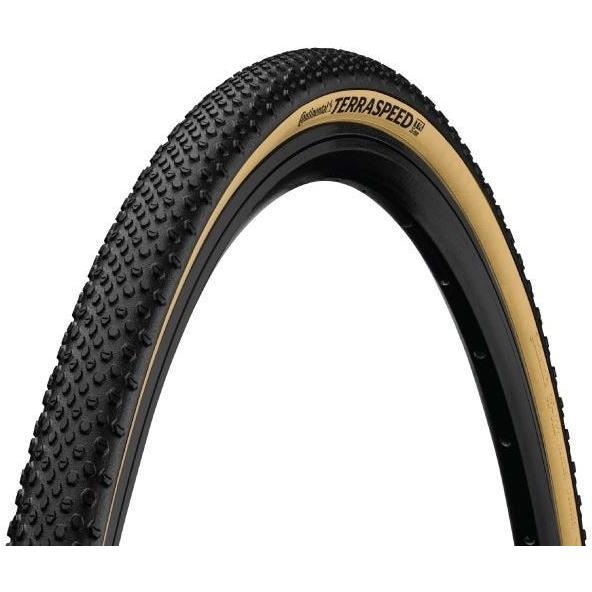 Continental Terra Speed Black Chilli TR Folding Gravel Tyre 700x40c Cream