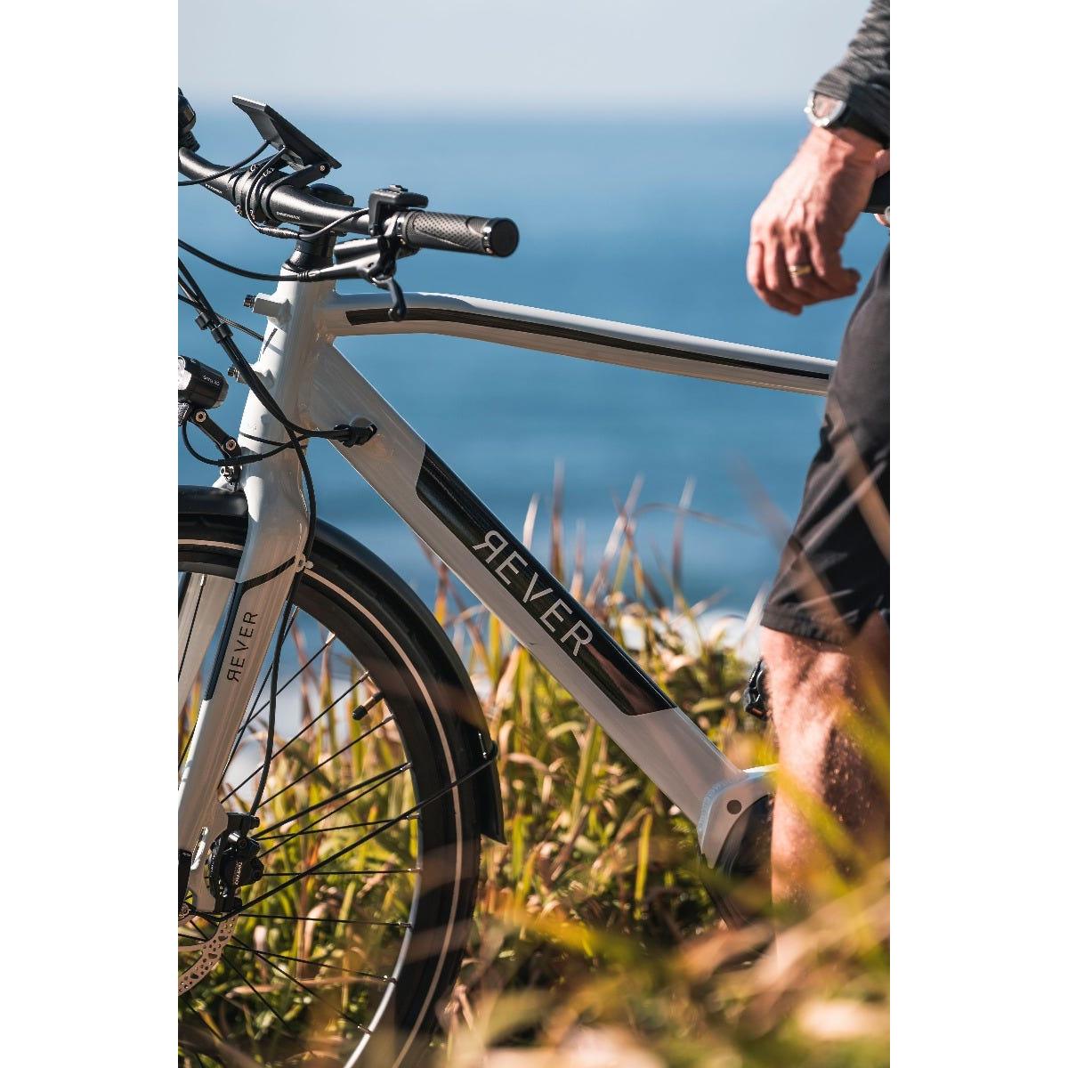 Rever Urban Amalfi Electric Hbrid Bike Grey