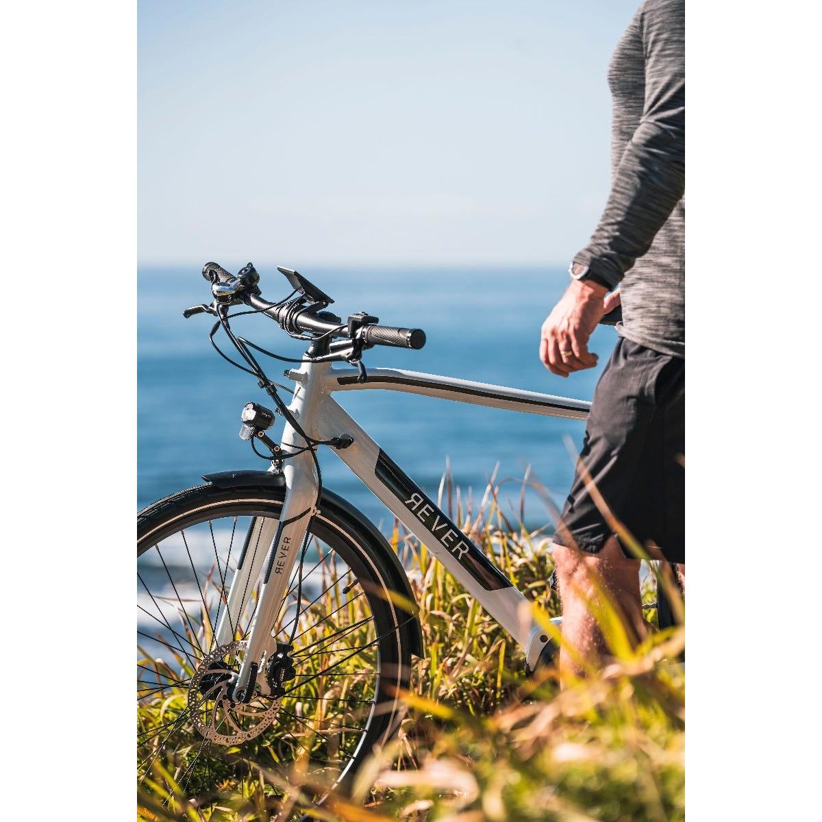 amalfi electric bicycle Rever Urban Amalfi Electric Hybrid Bike White – 99 Bikes