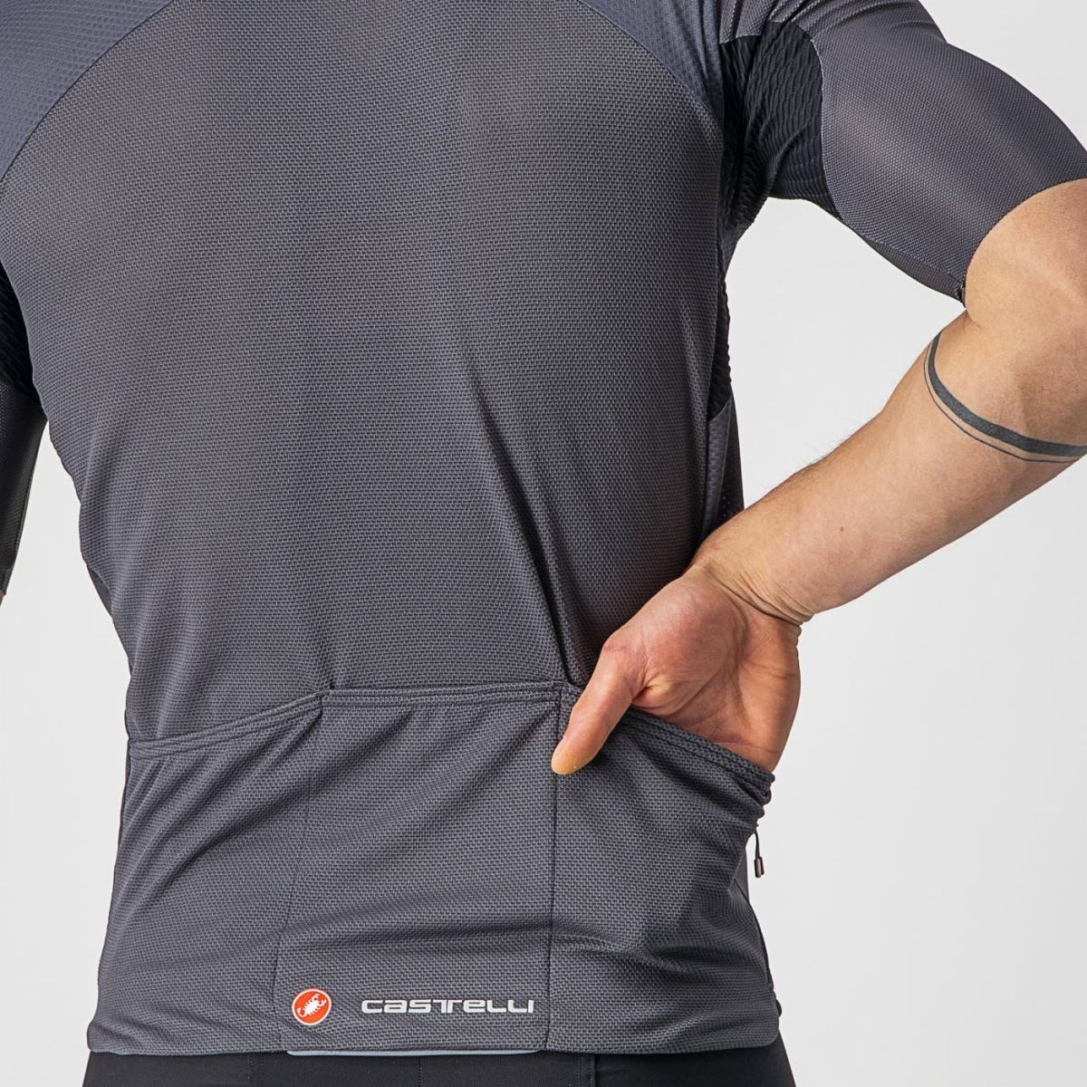 Castelli Endurance Elite Men's Jersey Dark Grey (2022)