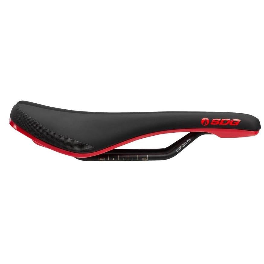 SDG Bel-Air V3 Lux Alloy Performance Saddle Black/Red