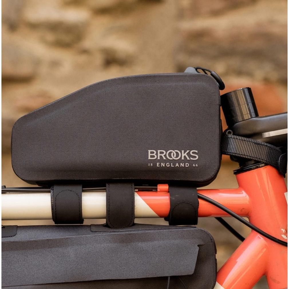 Brooks Scape Top Tube Bag with Straps 0.9L Black