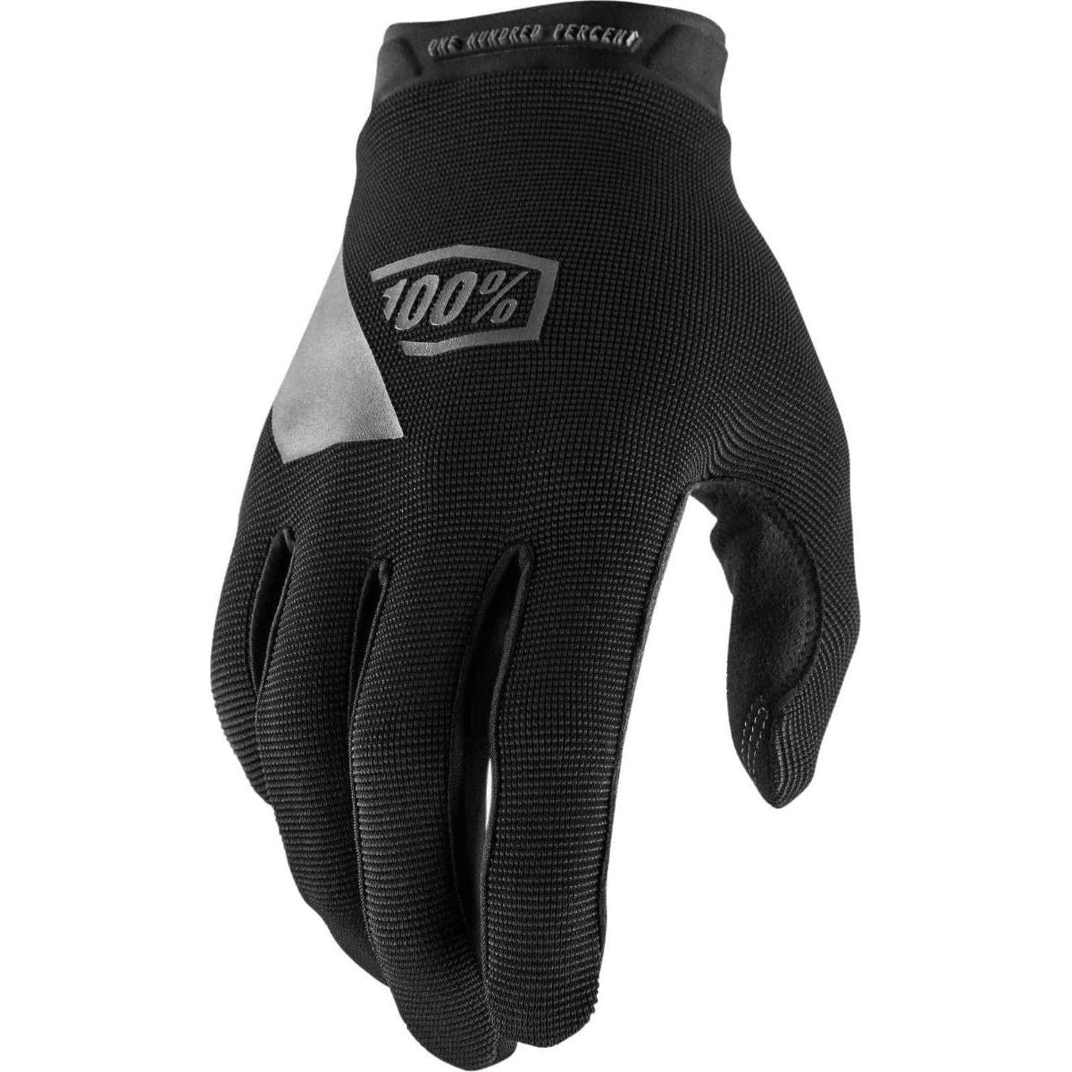 100% Ridecamp Youth Gloves Black