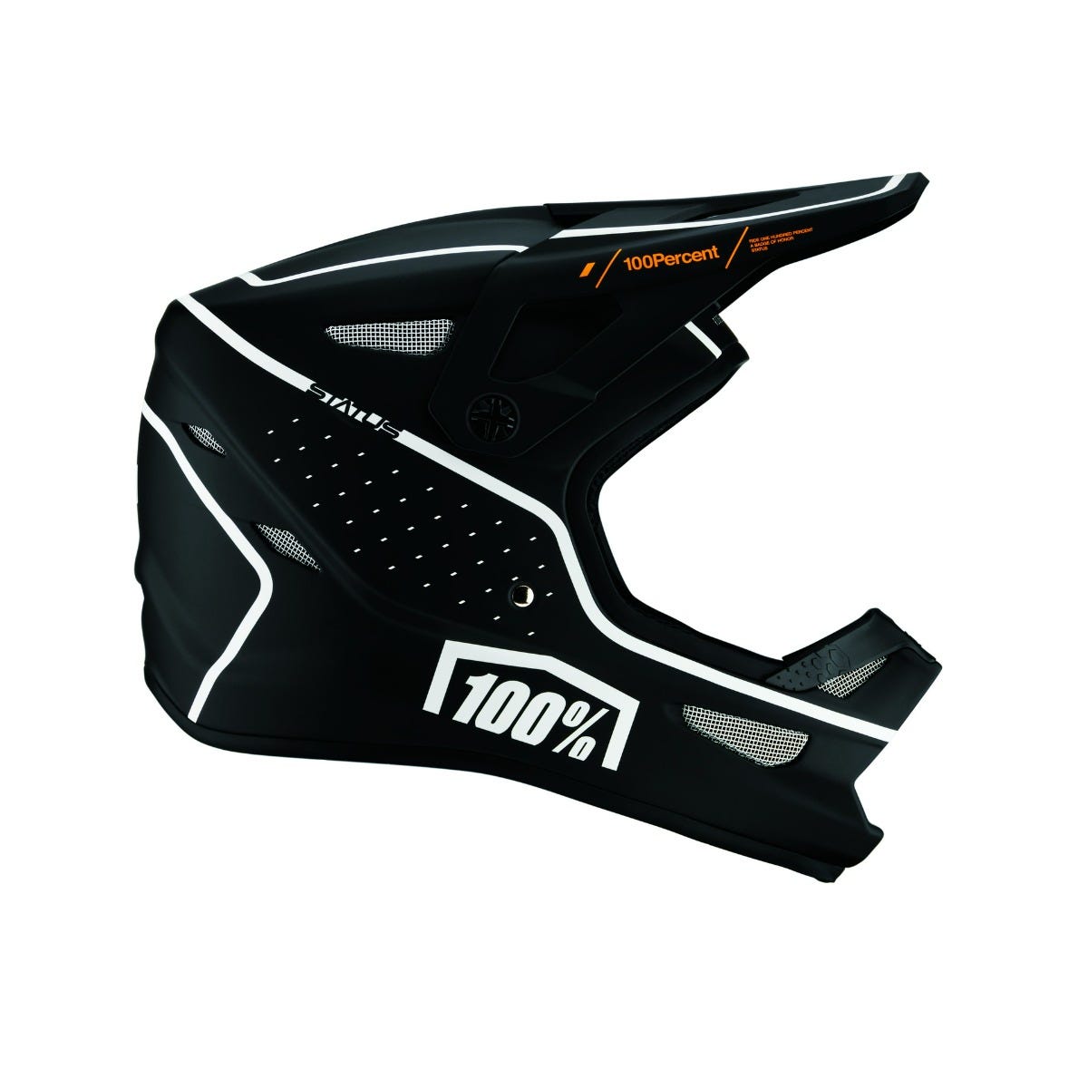 100% STATUS Helmet Dreamflow Black