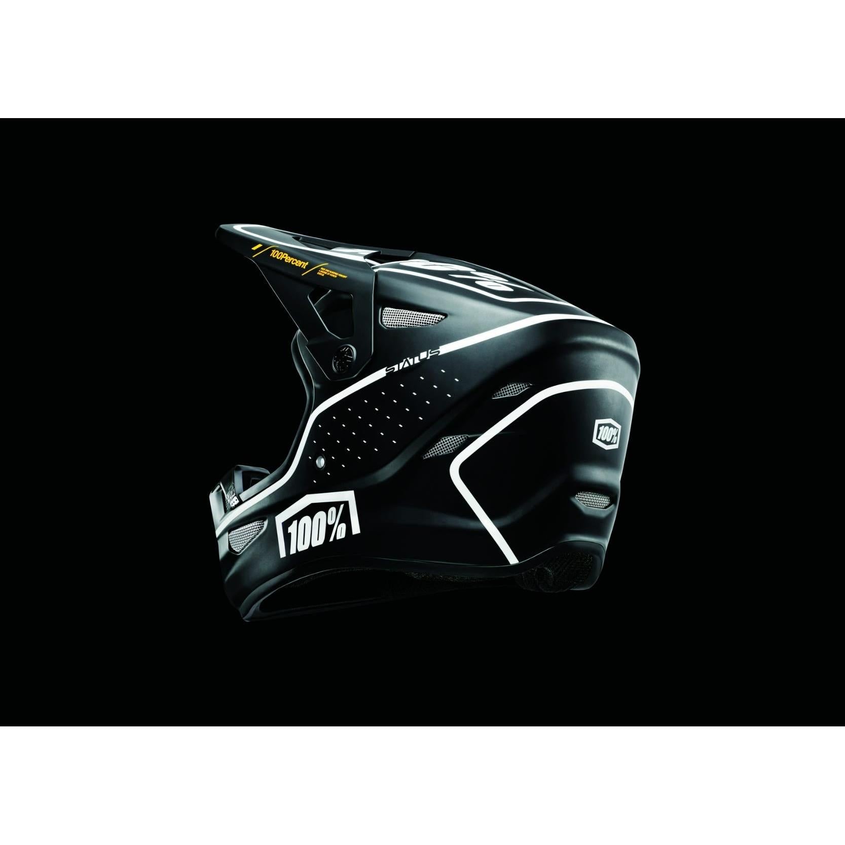 100% STATUS Helmet Dreamflow Black