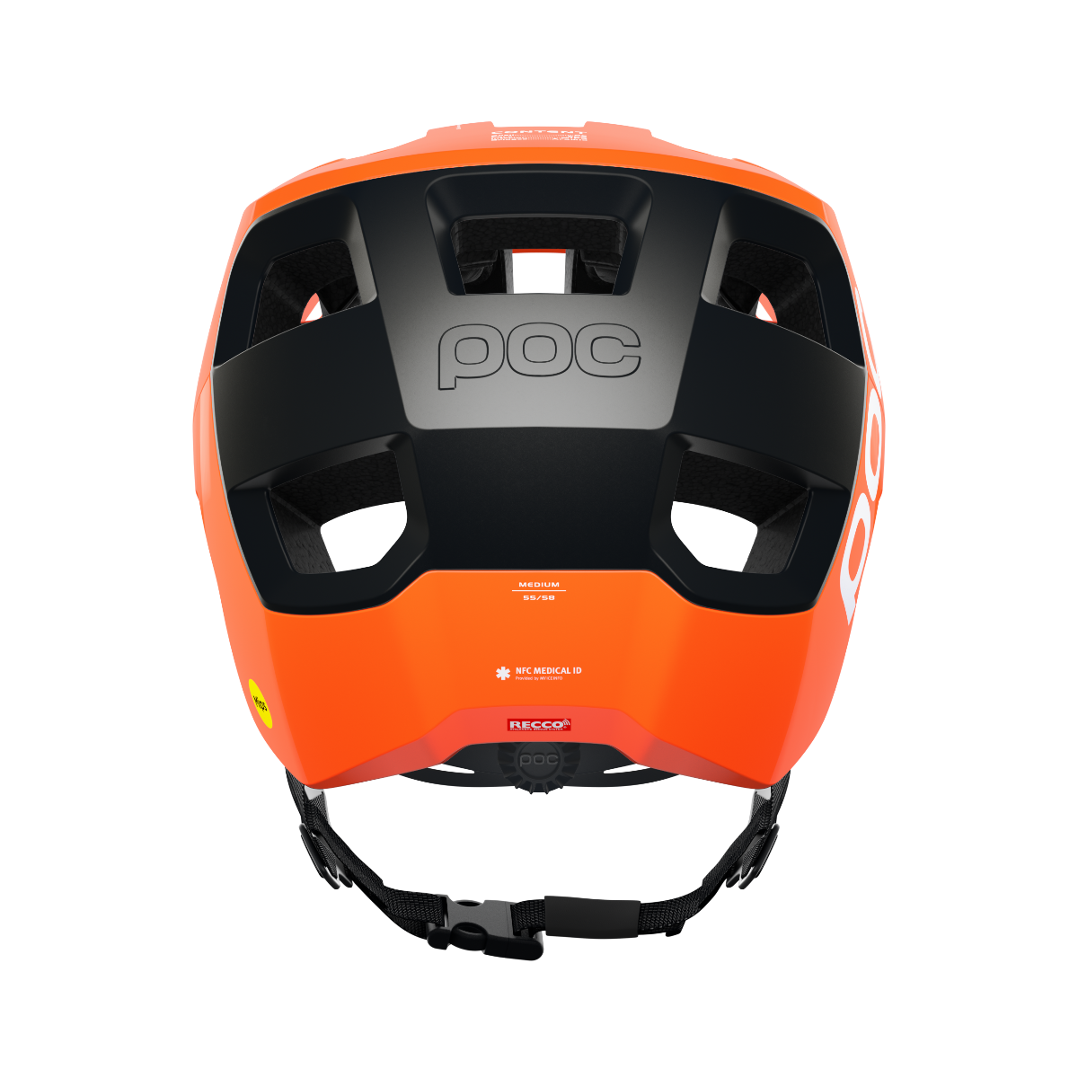 POC Kortal Race MIPS Helmet Orange/Black