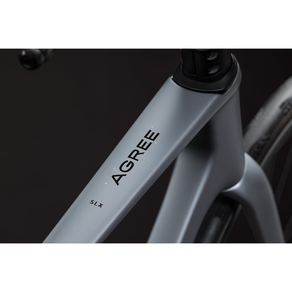 Cube Agree C:62 SLX Race Road Bike Slategrey'n'Chrome