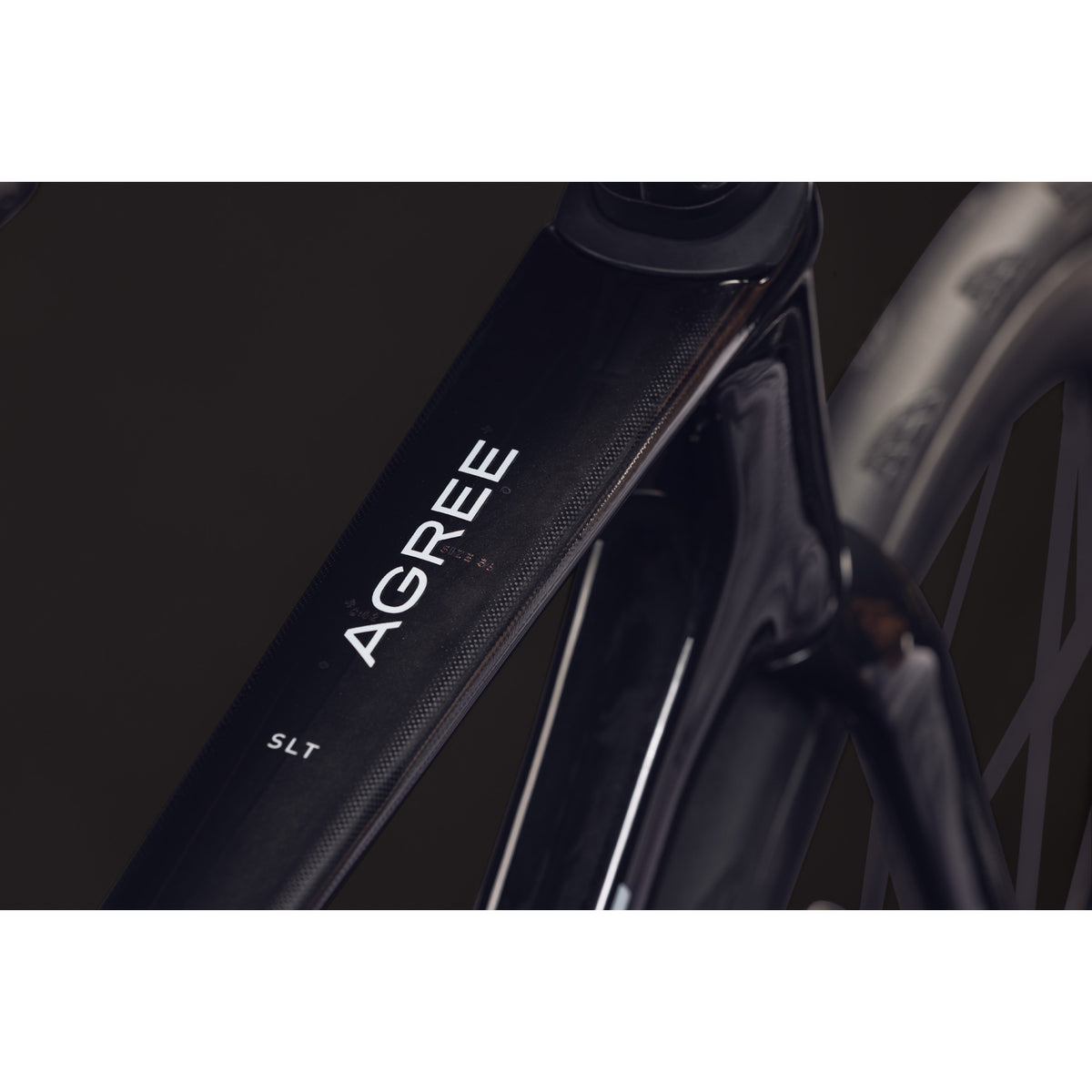 Cube Agree C:62 SLT Race Road Bike Blackpearl'n'Switchwhite