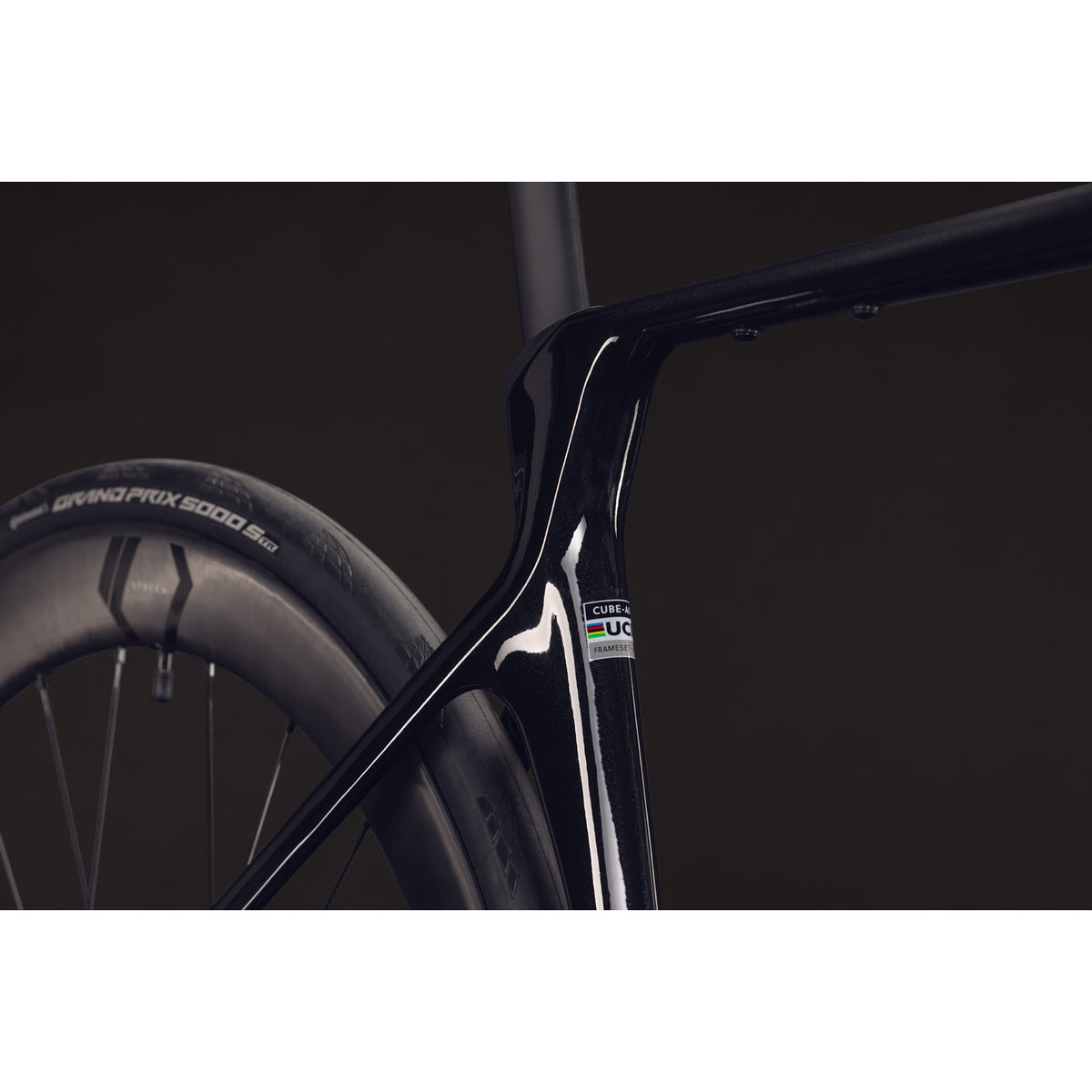 Cube Agree C:62 SLT Race Road Bike Blackpearl'n'Switchwhite