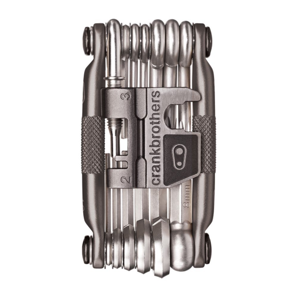 Crankbrothers 19 in 1 Multi Tool Nickel w/ Flask