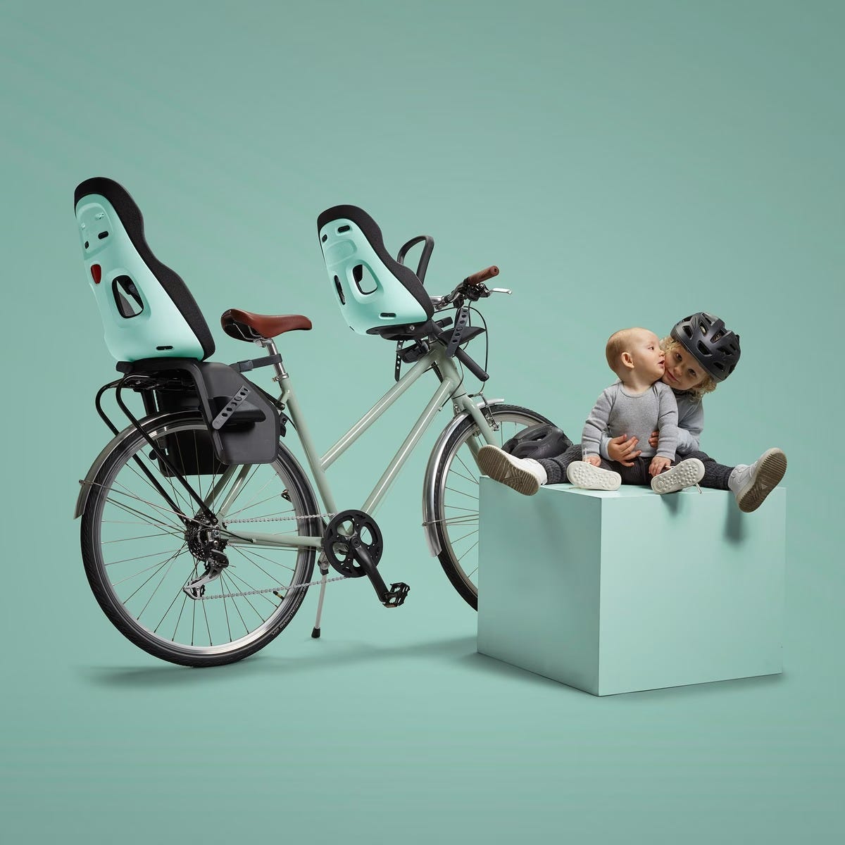 Thule Yepp Nexxt 2 Rack Mounted Child Seat Aquamarine