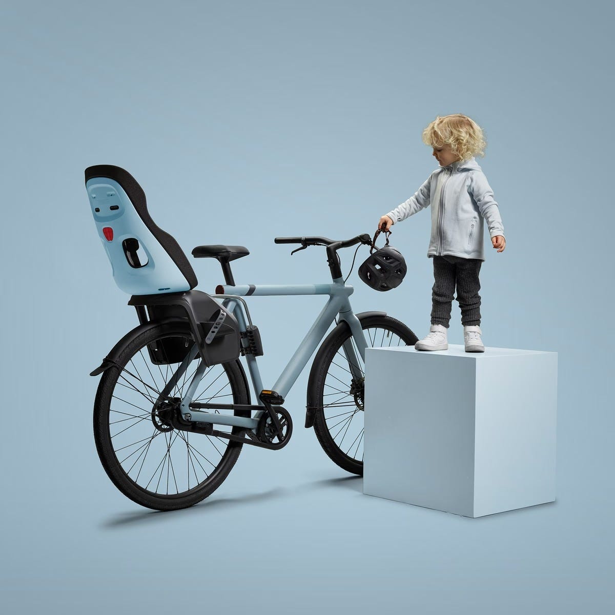 Thule Yepp Nexxt 2 Frame Mounted Child Seat Midnight Black
