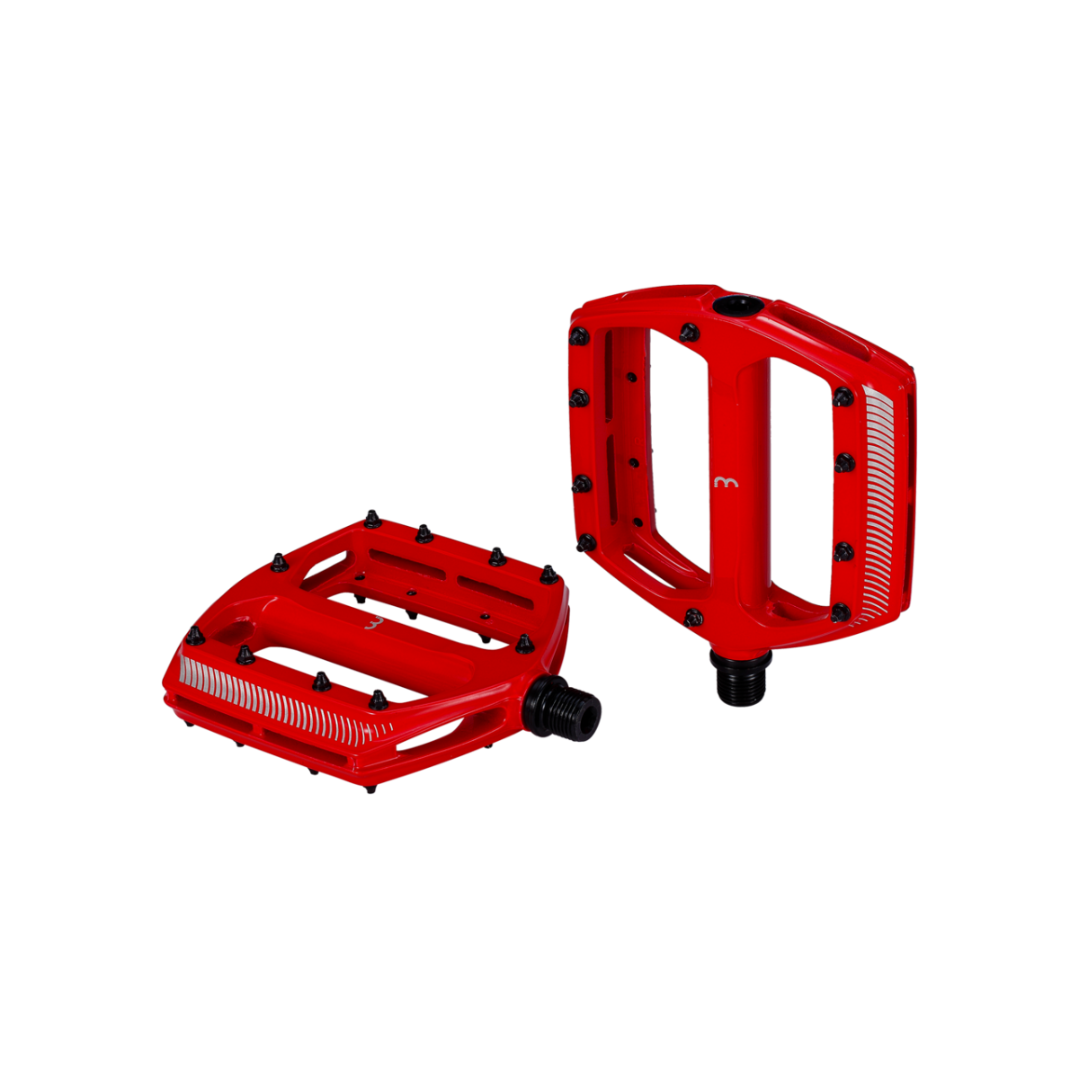 BBB CoolRide MTB Pedals - Red