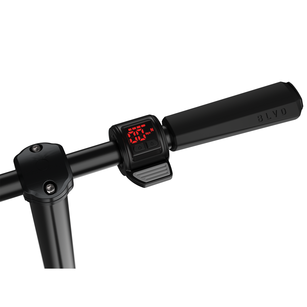 BLVD Forge Folding Electric Scooter Black