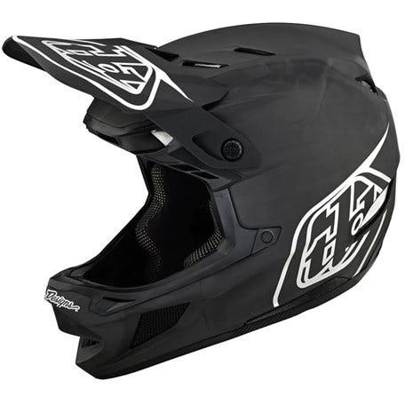 TLD D4 Carbon AS MIPS Fullface Helmet Stealth Black/Silver XL-XXL