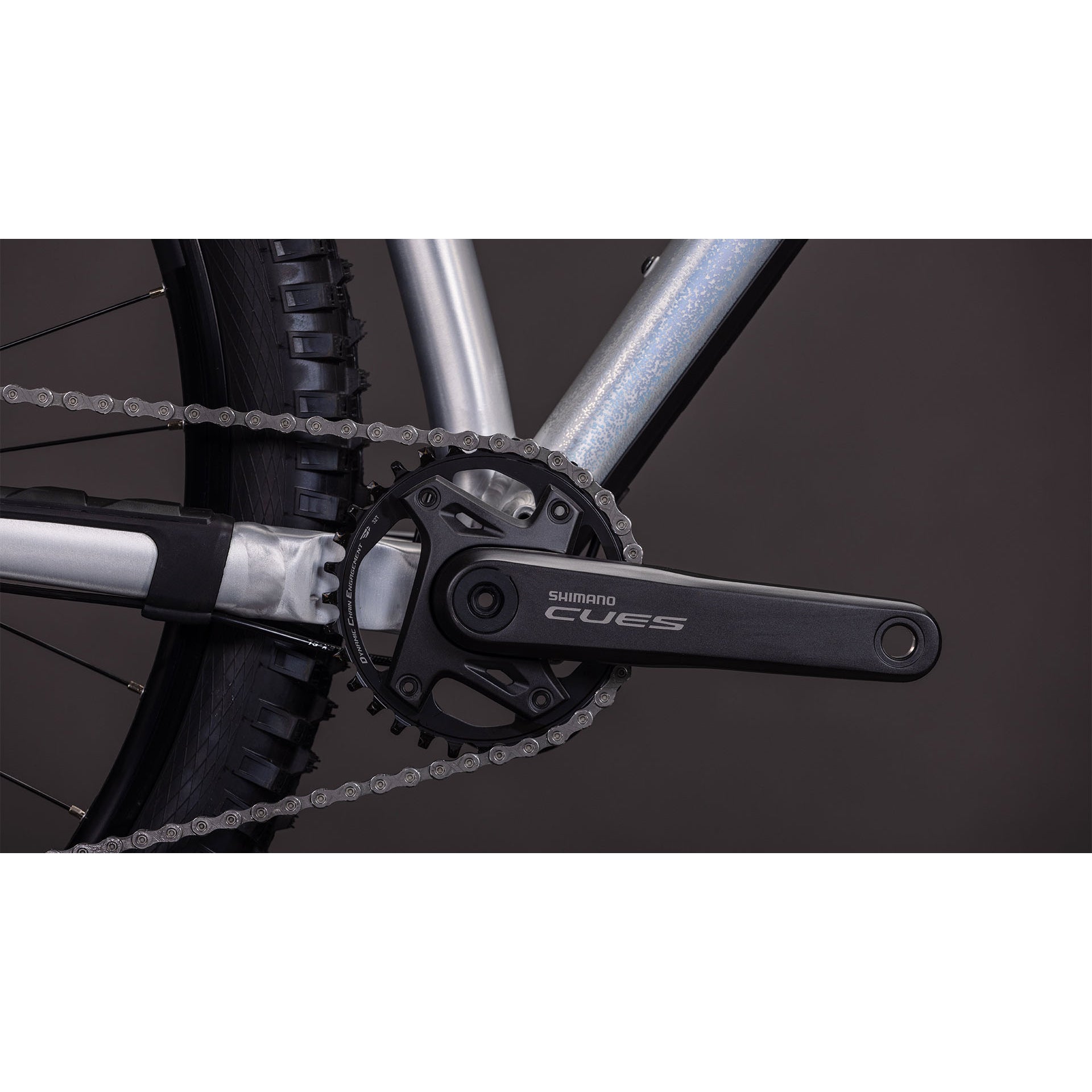 Cube Reaction TM ONE Hardtail Trail Bike Rawmetal'n'Blue