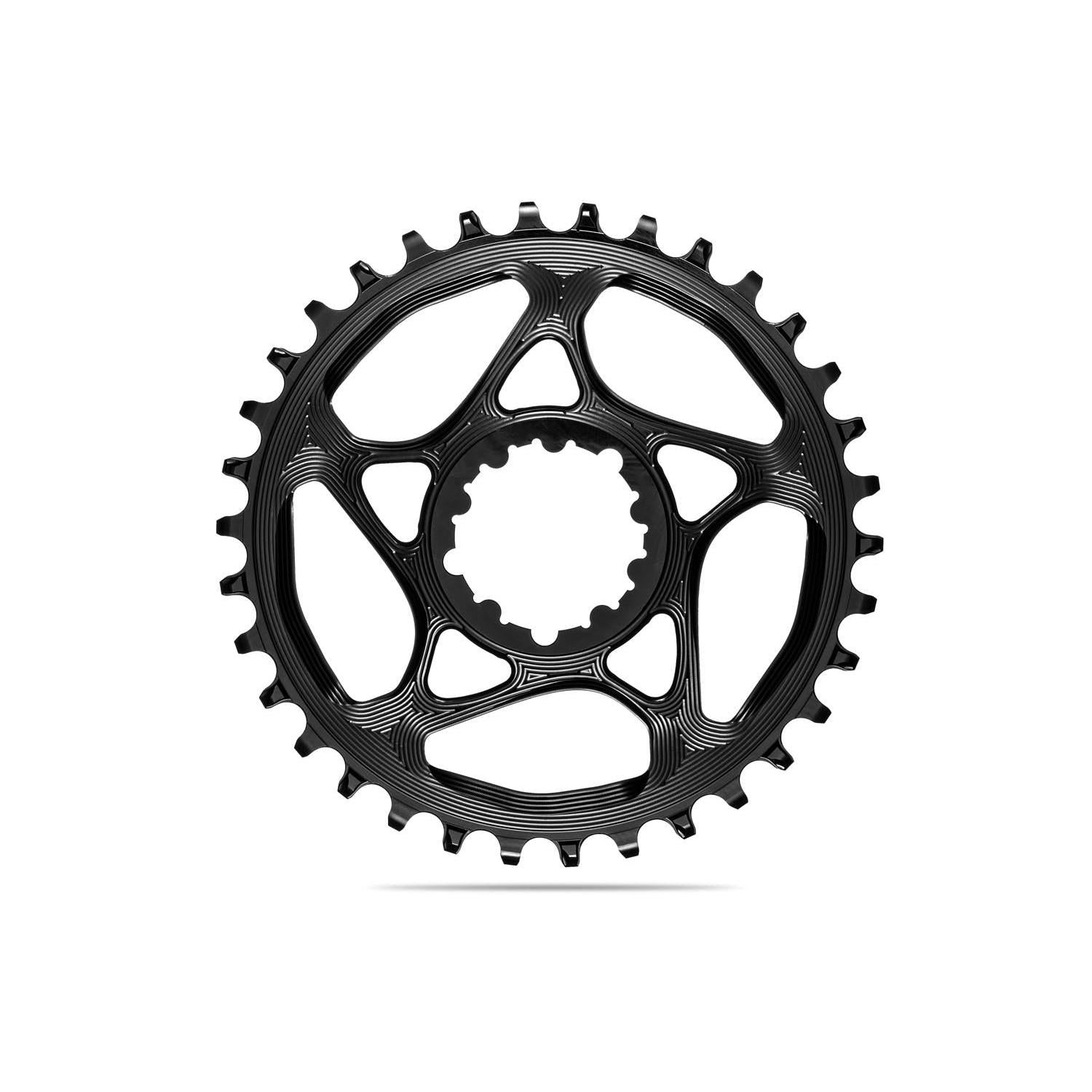 absoluteBLACK Round Premium Chainring SRAM Direct Mount Narrow Wide Black