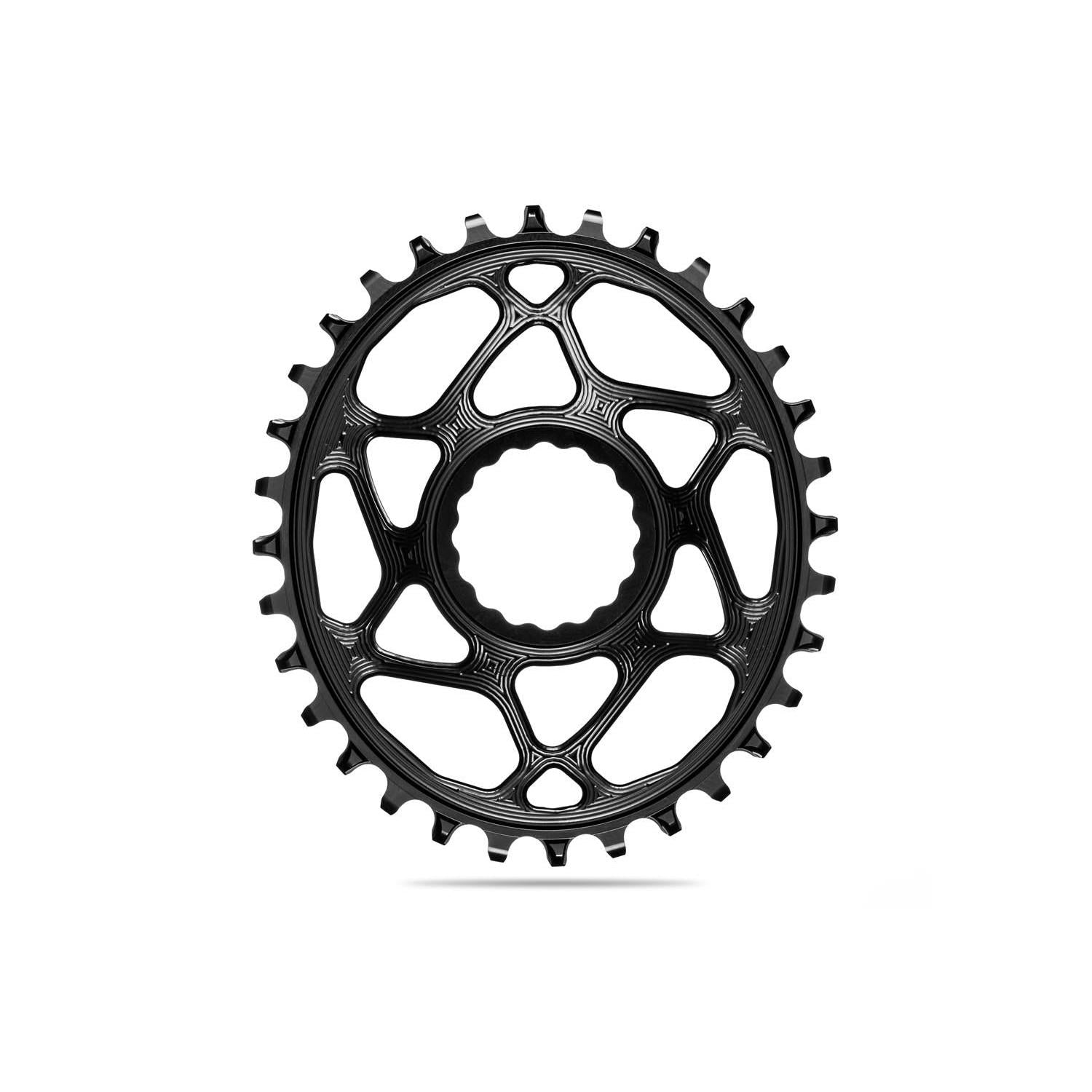 absoluteBLACK Oval Premium Chainring Race Face Cinch 3mm Offset Direct Mount Boost 1x Narrow Wide Black