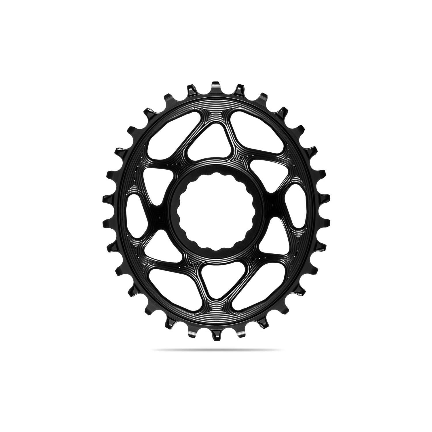 absoluteBLACK Oval Premium Chainring Race Face Cinch 3mm Offset Direct Mount Boost 1x Narrow Wide Black