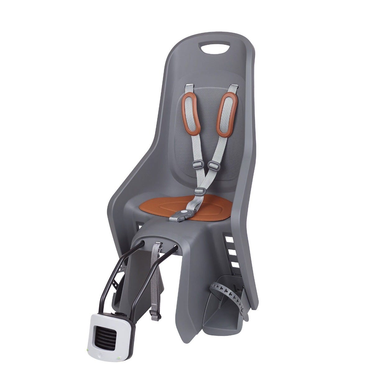 Polisport Bubbly Maxi Plus FF Baby Seat Charcoal/Brown