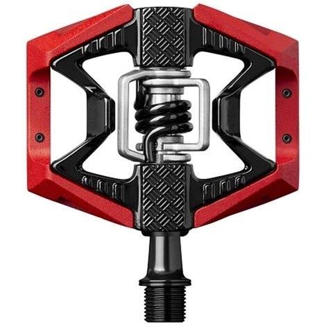 Crankbrothers Double Shot 3 MTB Pedals Red/Black Body With Pins