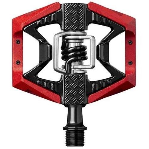 Crankbrothers Double Shot 3 MTB Pedals Red/Black Body With Pins