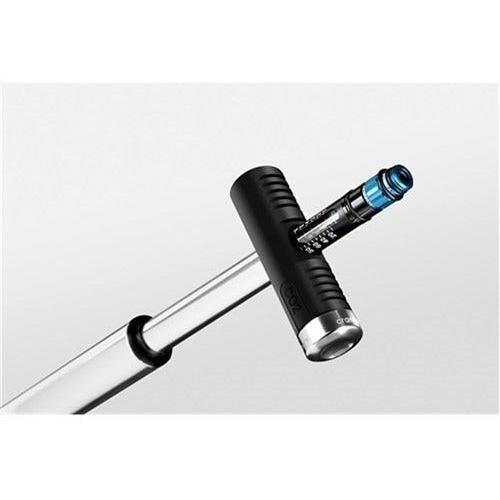 Crankbrothers Klic Hand Pump HP Gauge With Co2 Inflator Silver