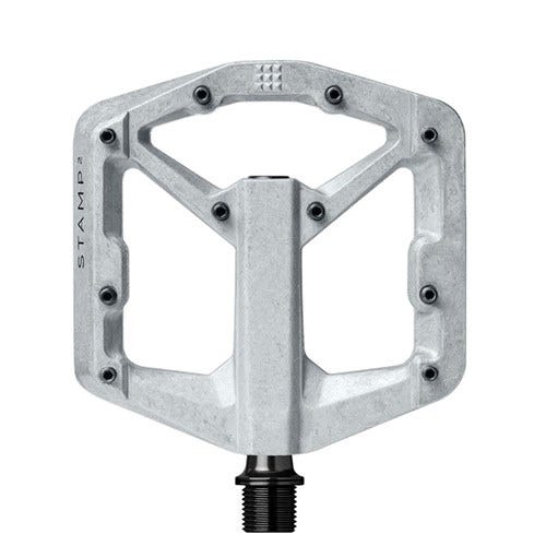Crankbrothers Stamp 2 Pedals Small Gen 2 Raw Silver