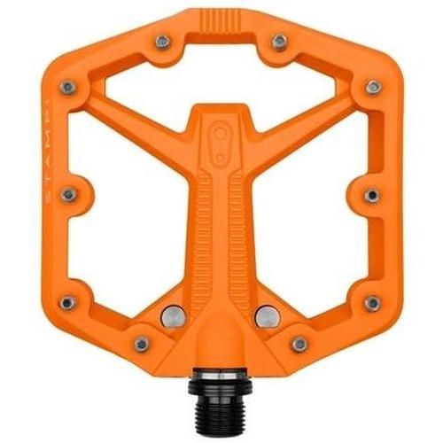 Crankbrothers Stamp 1 Gen 2 Flat MTB Pedals Small Orange