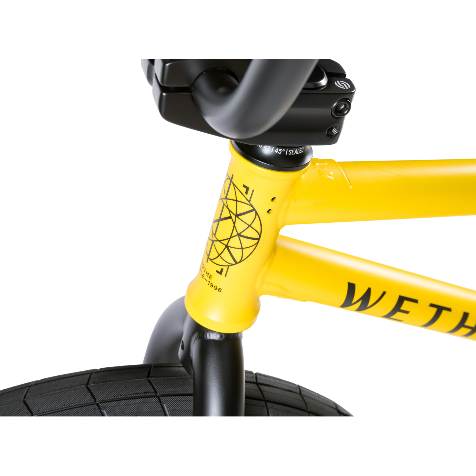 WTP Justice 20.75'' BMX Bike Taxi Yellow