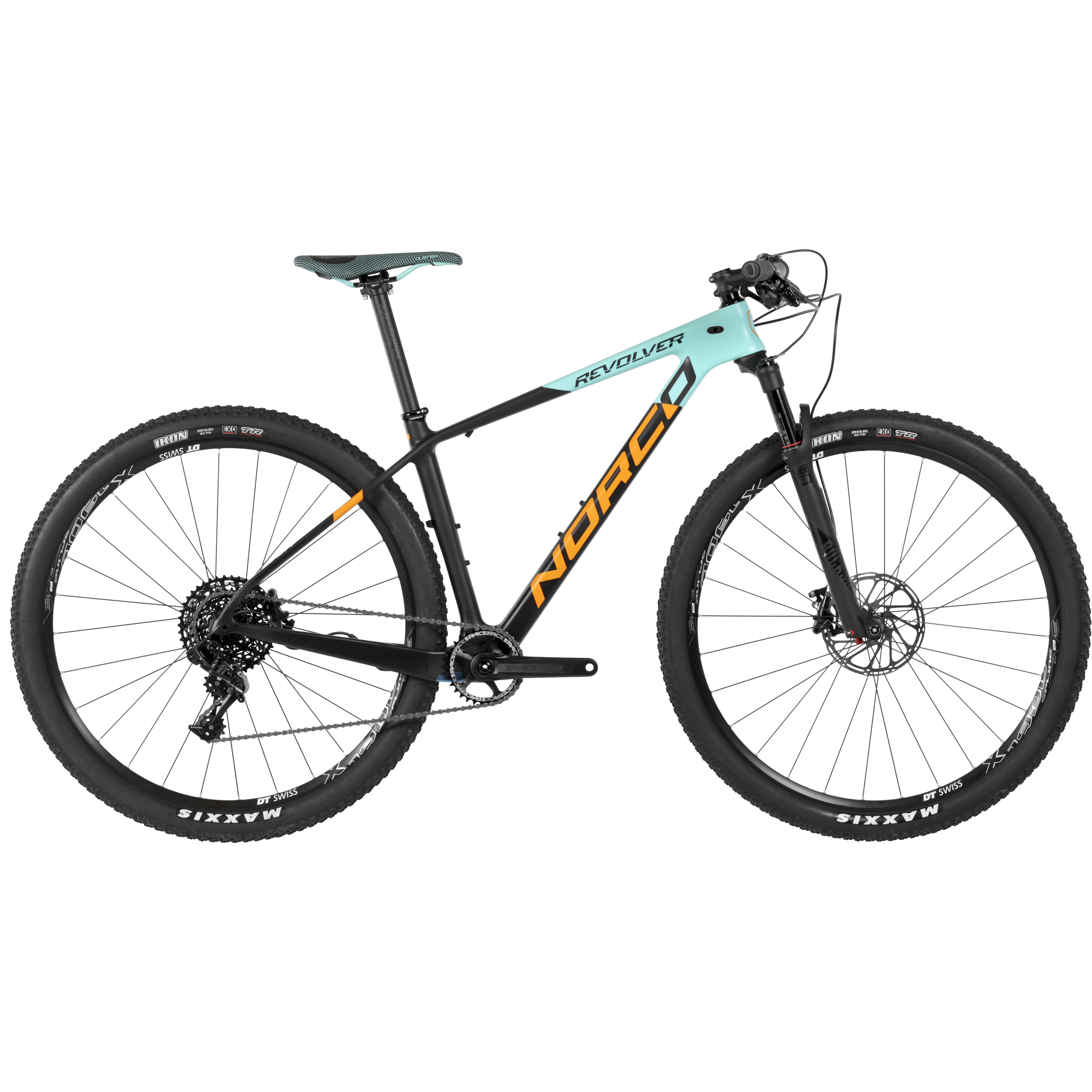 Norco Revolver 9.2 HT Mountain Bike Black/Turquoise/Orange (2017)