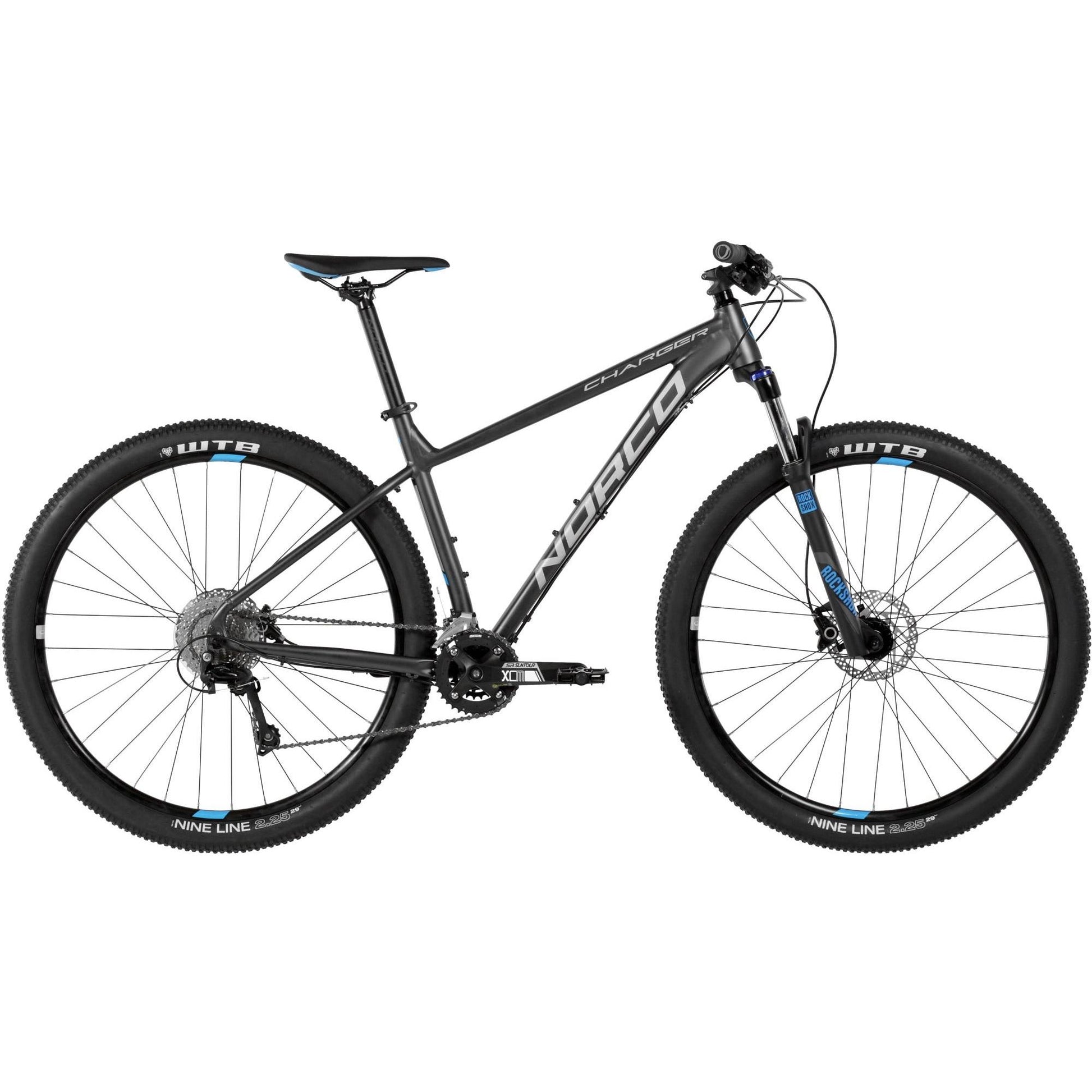 Norco Charger 9.3 Mountain Bike Charcoal/Grey/Blue (2017)