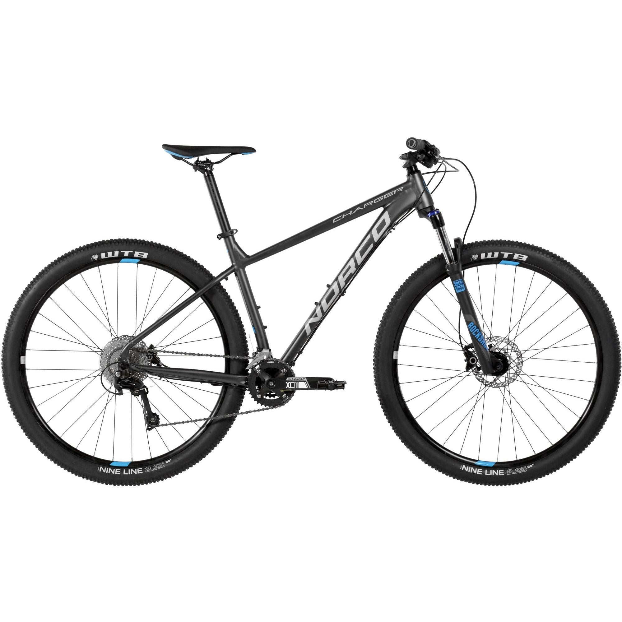Norco Charger 9.3 Mountain Bike Charcoal/Grey/Blue (2017)