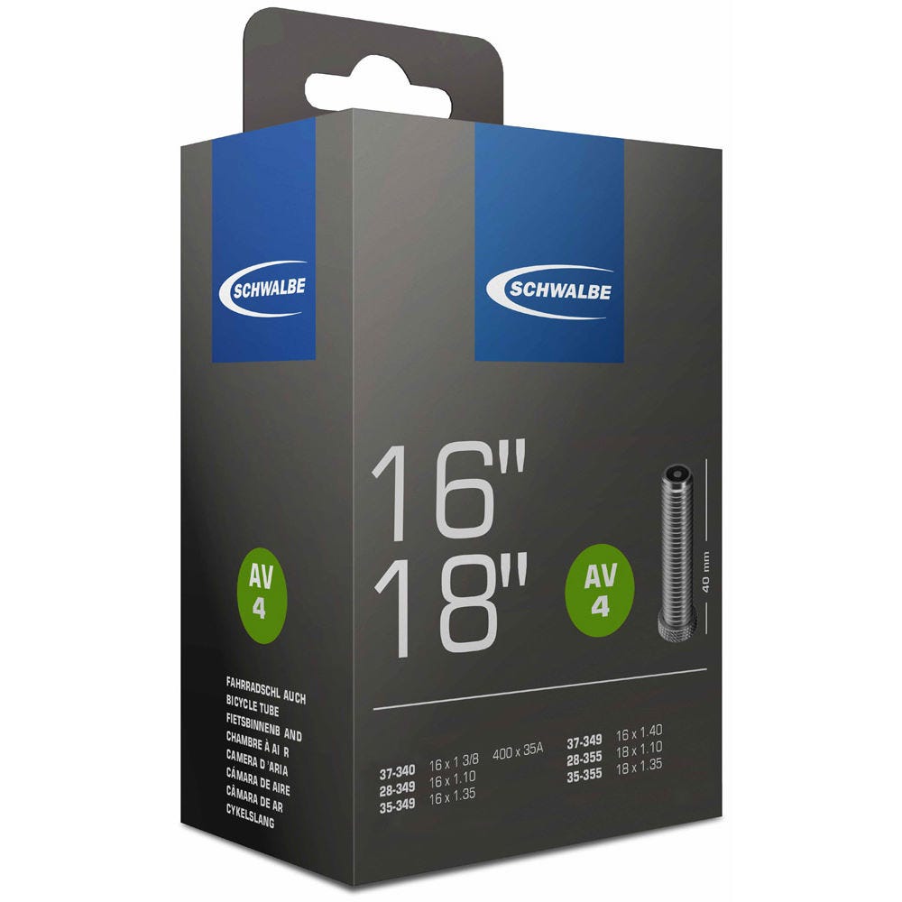 Tube Schwalbe 16inch-18inch x 11/8- 13/8inch PV