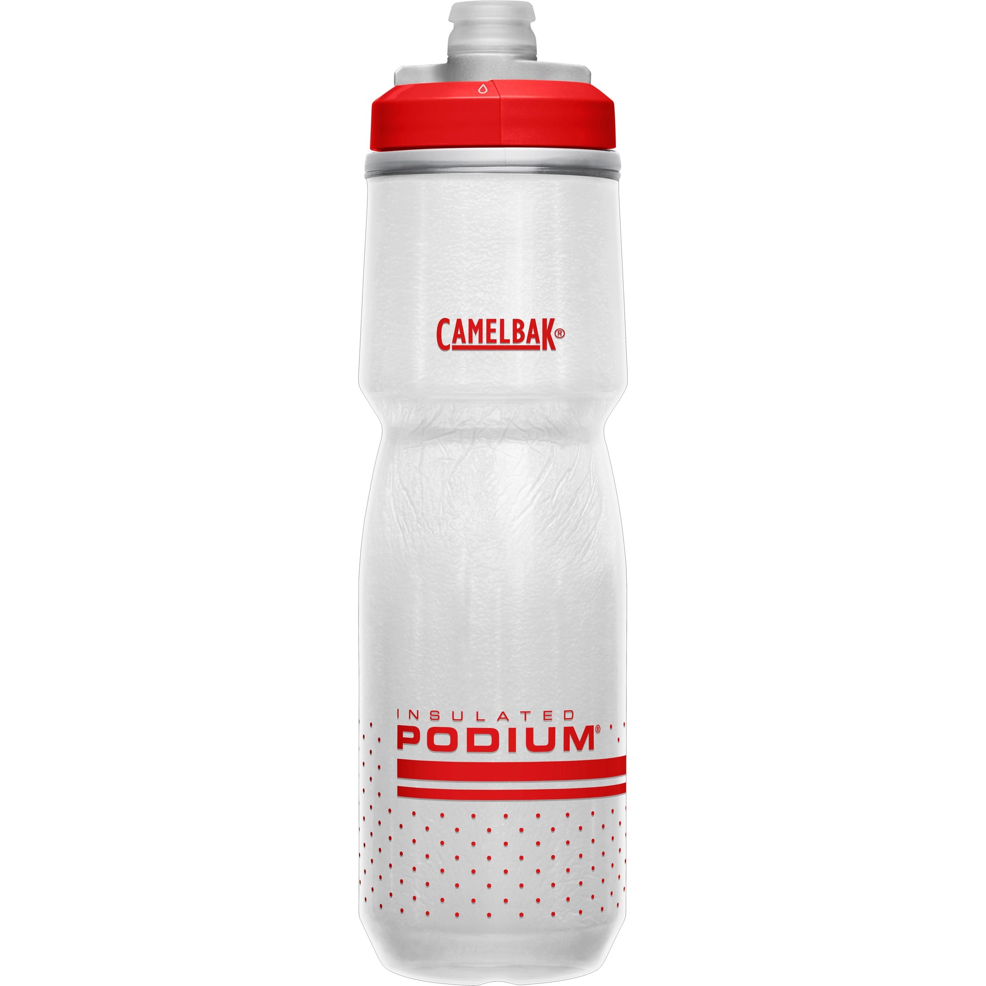 Camelbak Podium Big Chill Bottle Fiery Red/White .7L